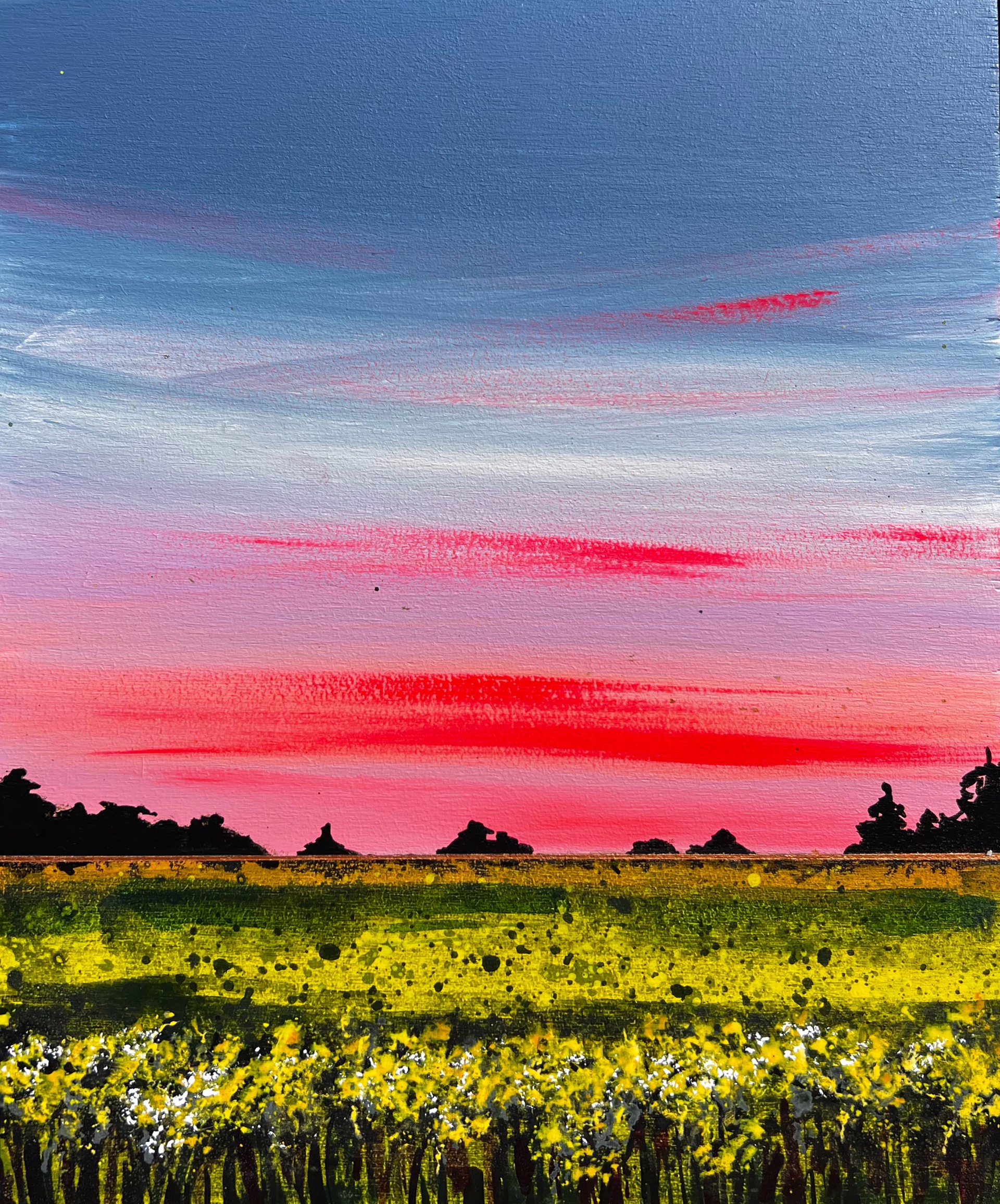 Passing Through Sunsets by Kerry Langlois
