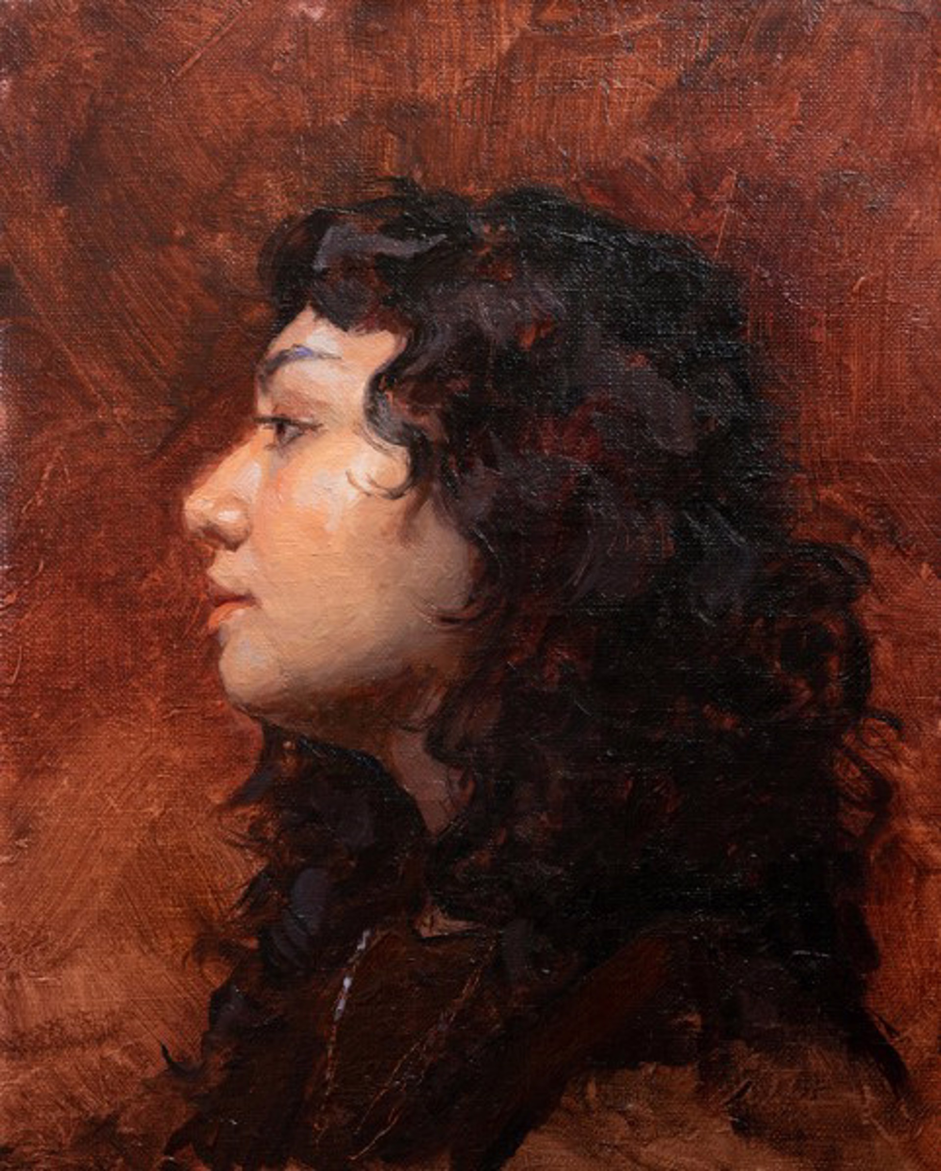 Portrait of Amina by Kathryn Engberg