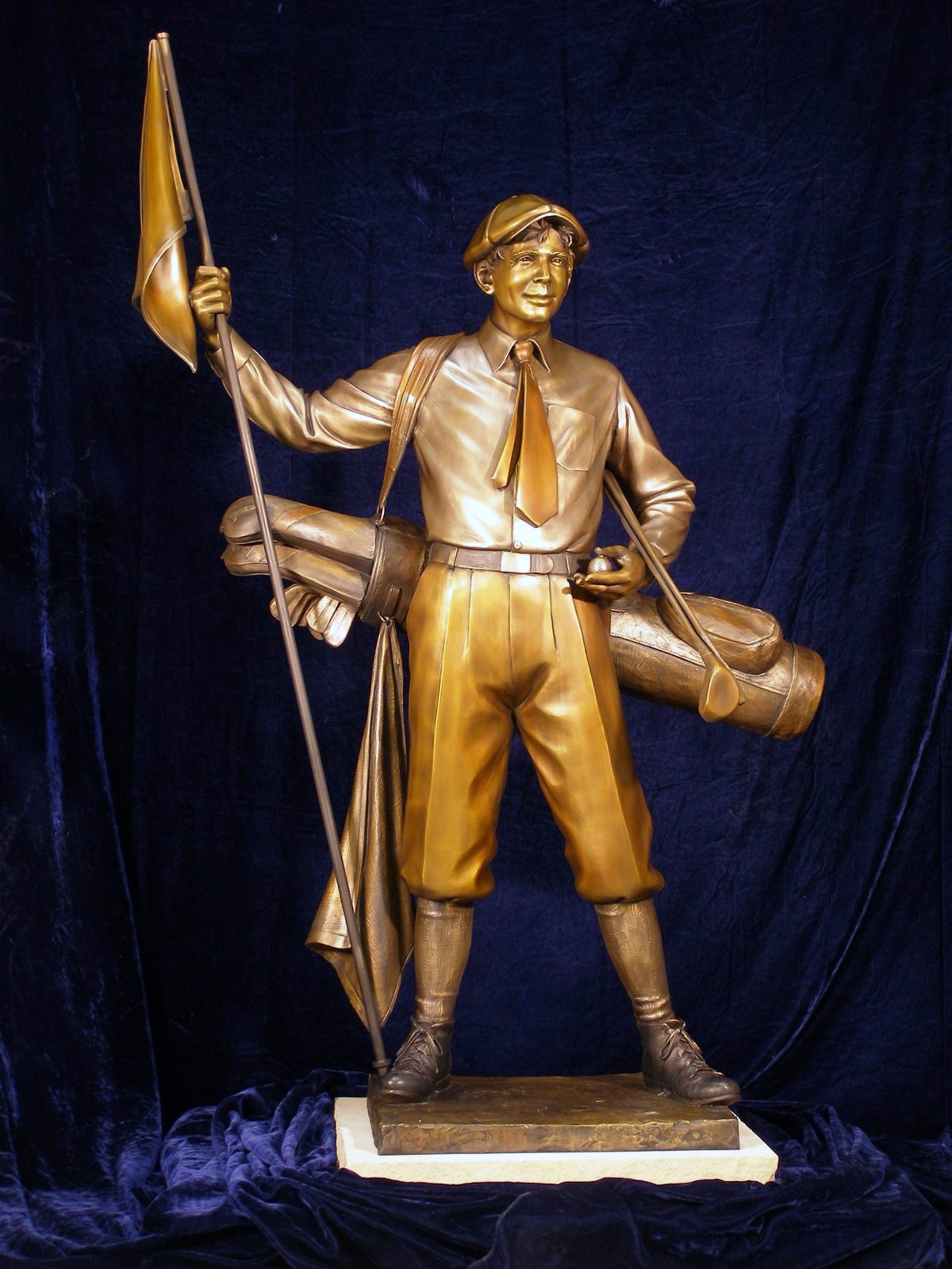 Caddy (lifesize) by George Lundeen