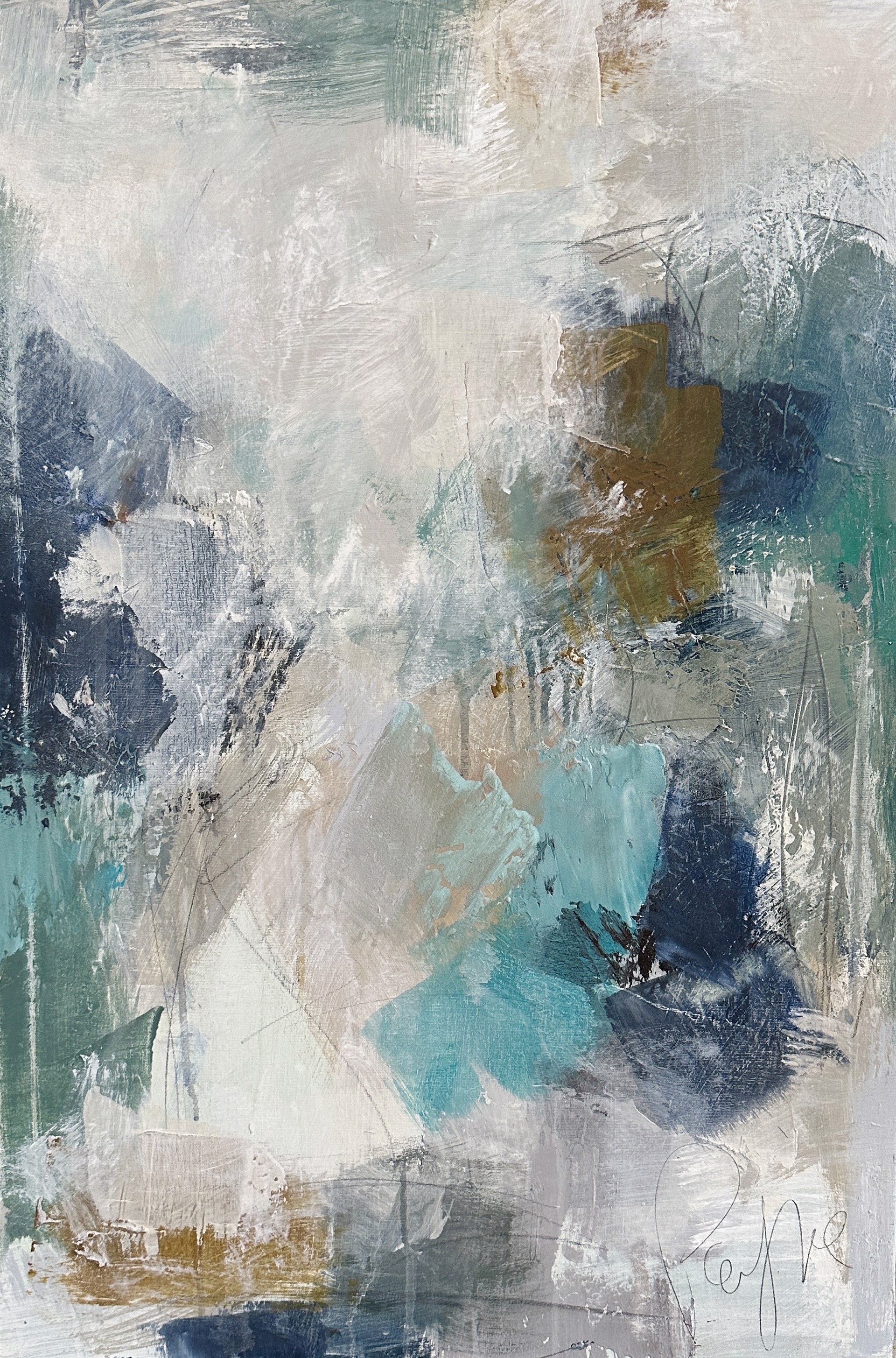 Blue Fog II by Melissa Payne Baker