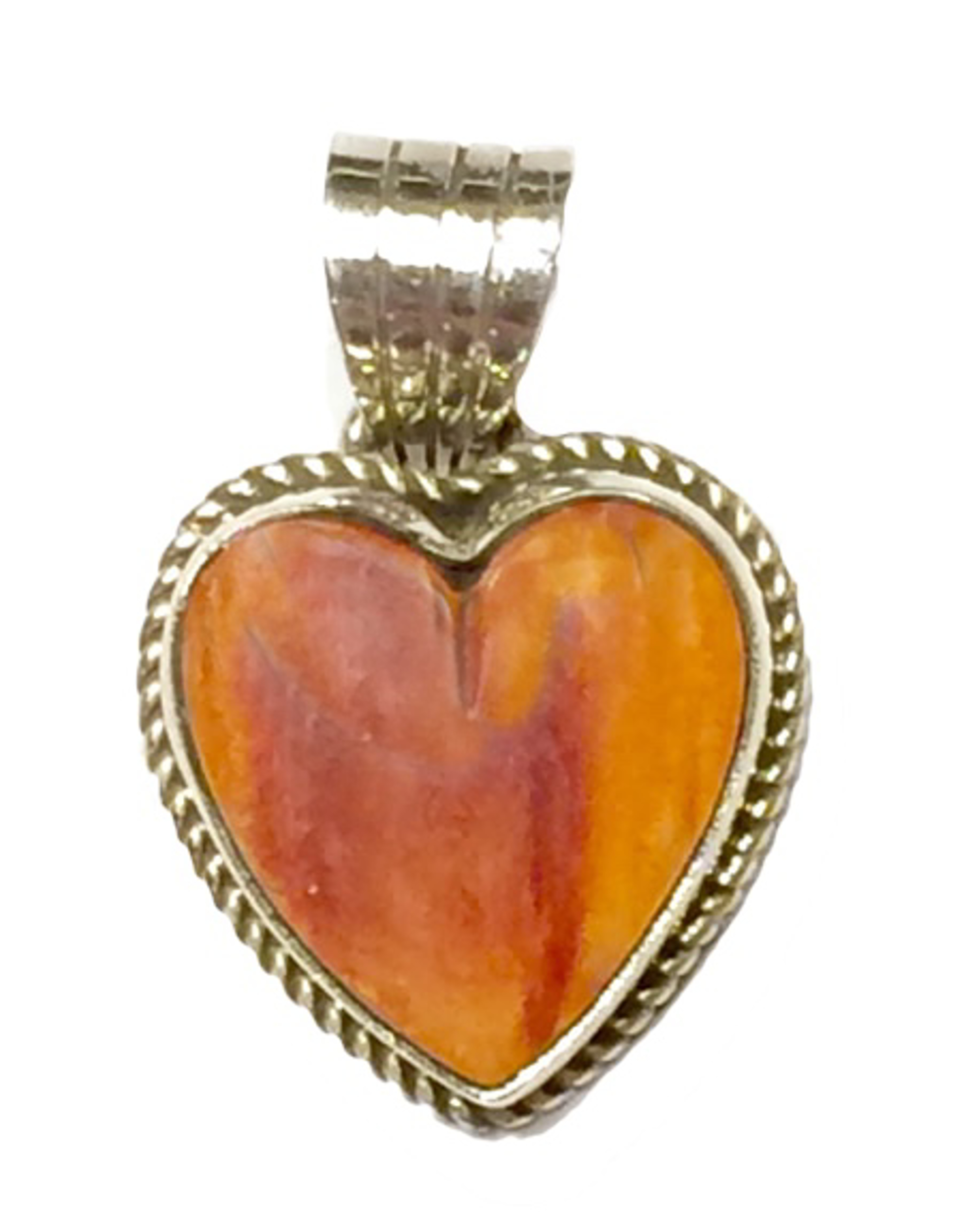 Pendant - Small Spiny Oyster Heart by Dan Dodson