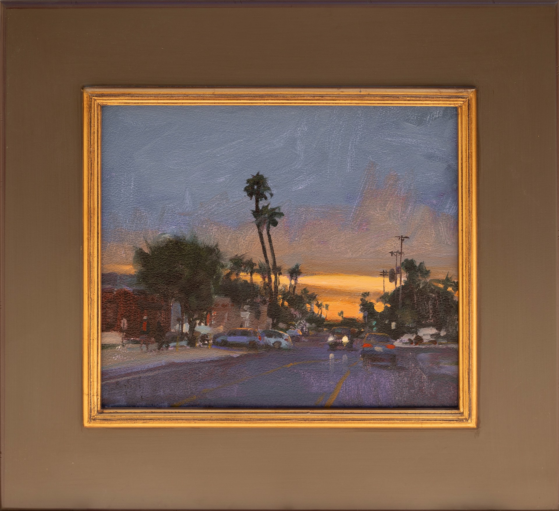 Desert Sunset by Kim English