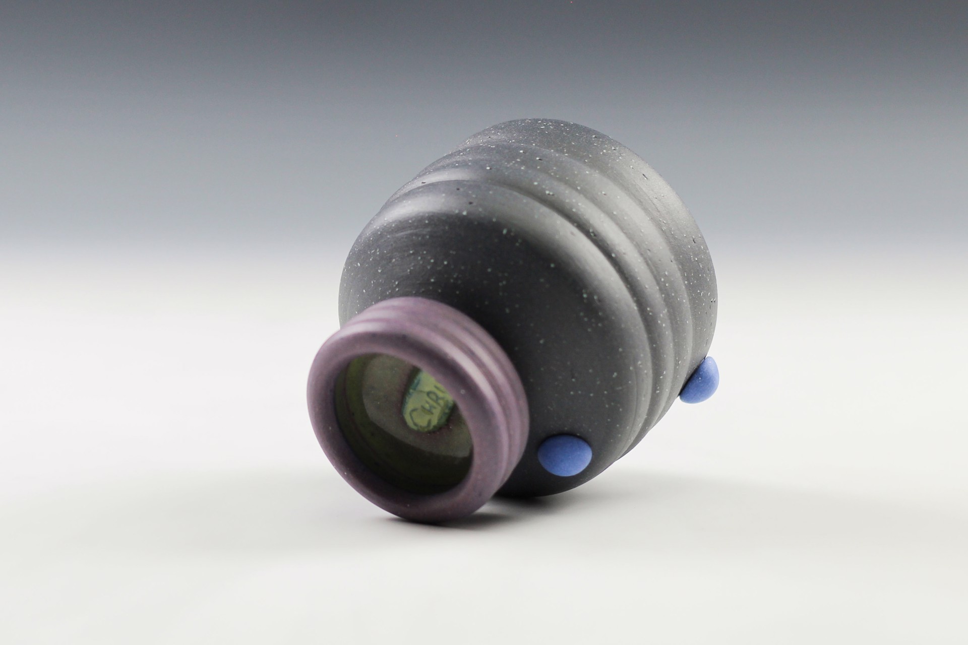 Deep Purple Speckle Cup by Chris Alveshere