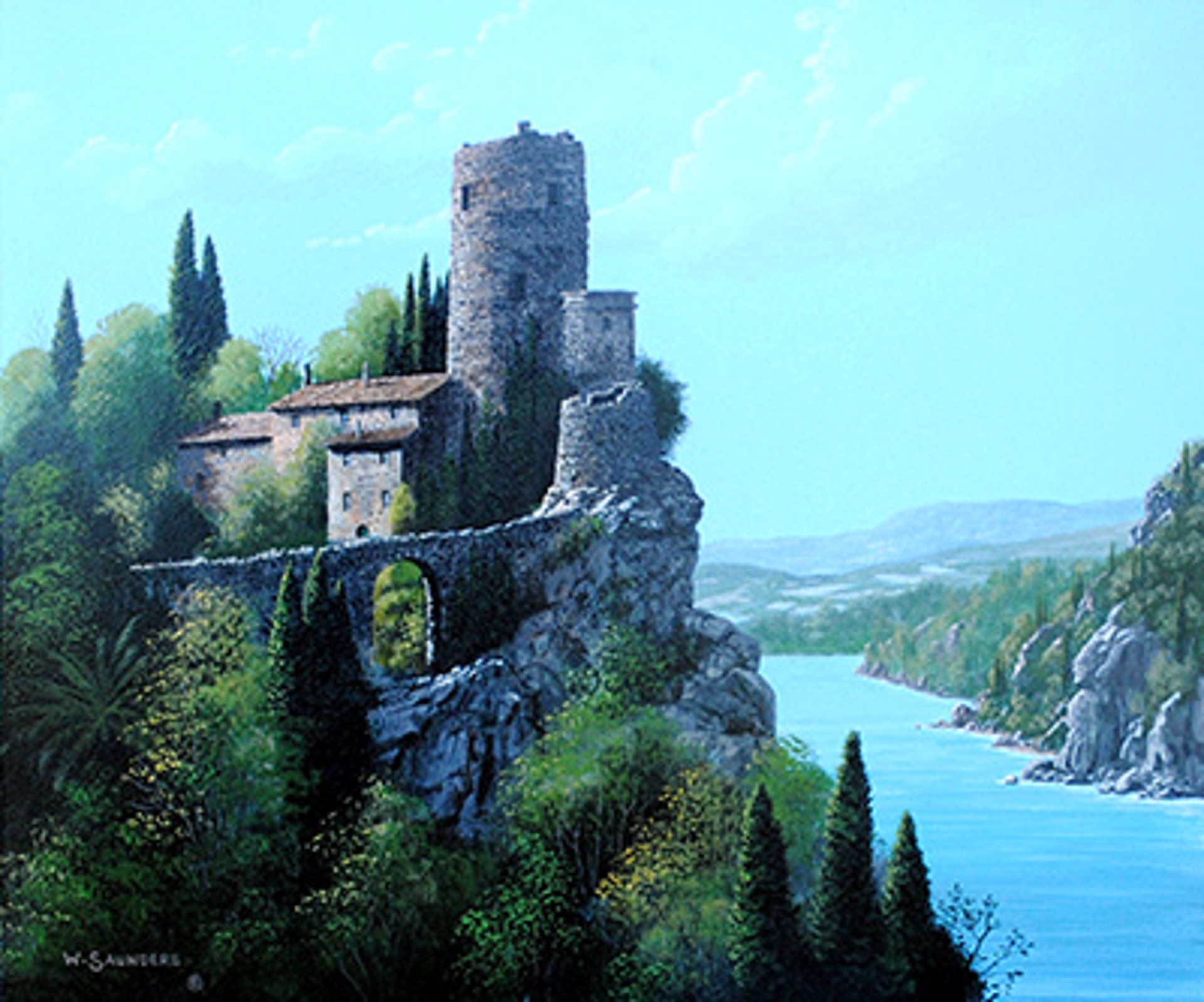 Old Castles in the Sky 175485 by Bill Saunders