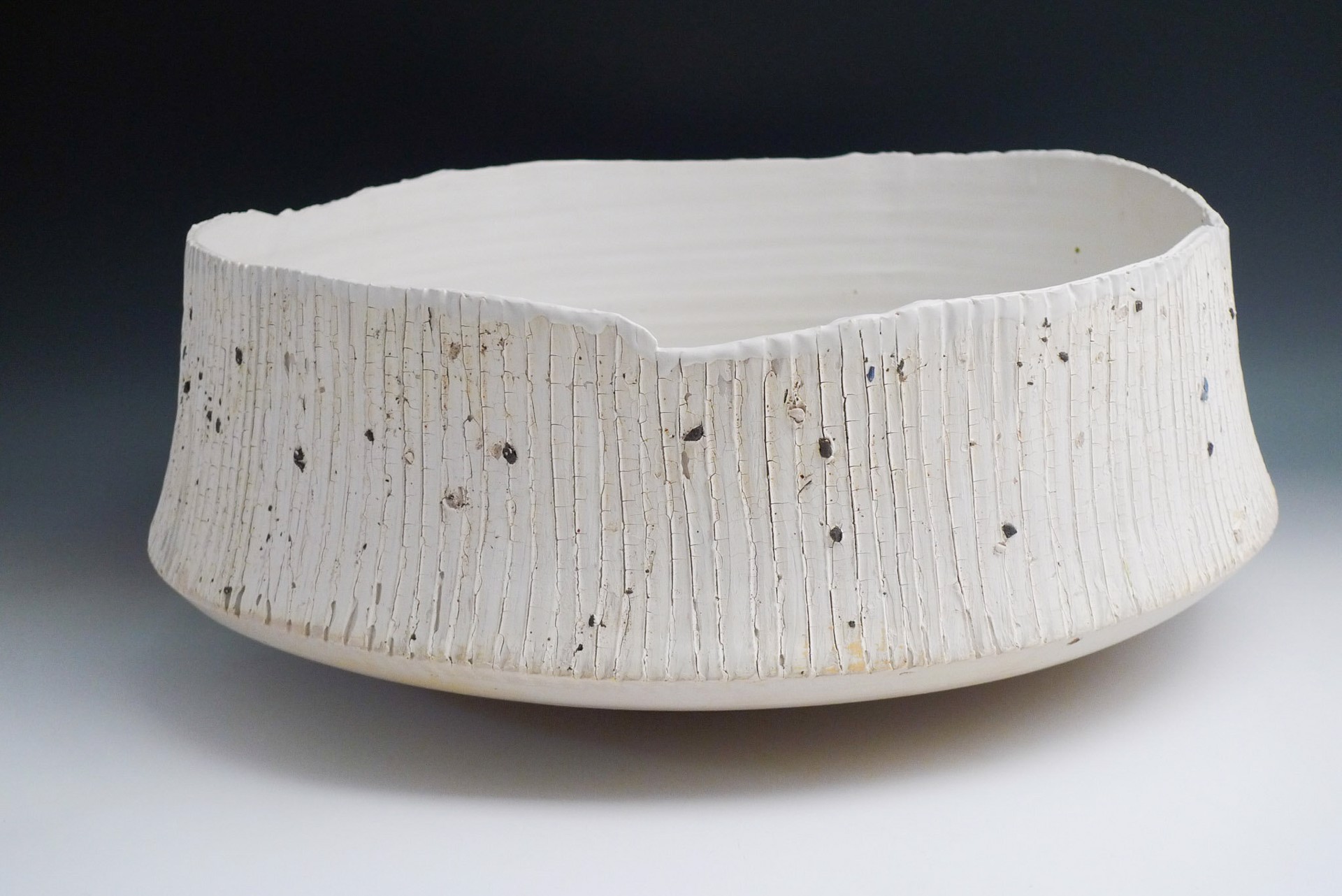 Large Winter Landscape Bowl by Ani Kasten