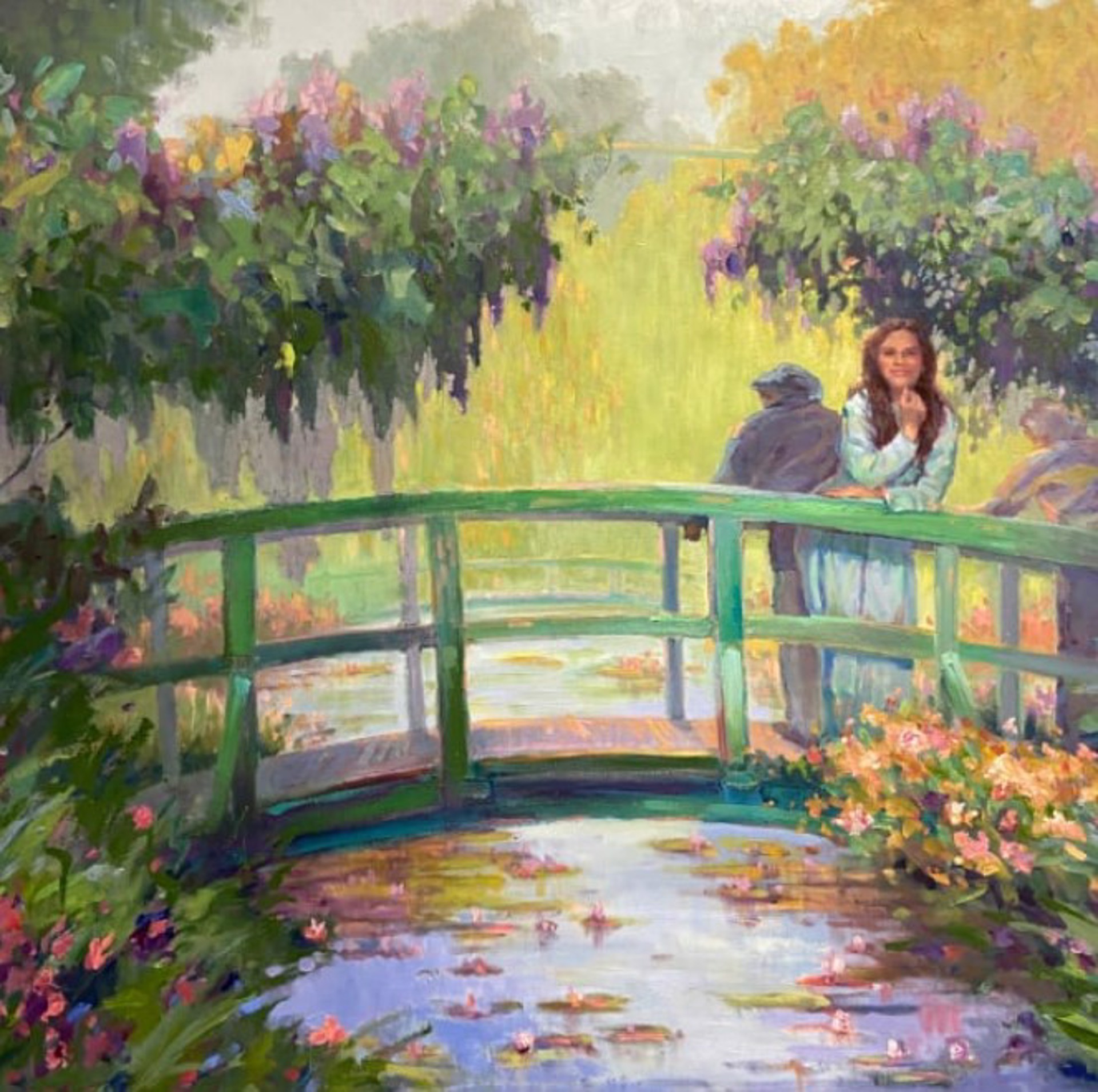Moment at Monet's Garden by Linda Richichi