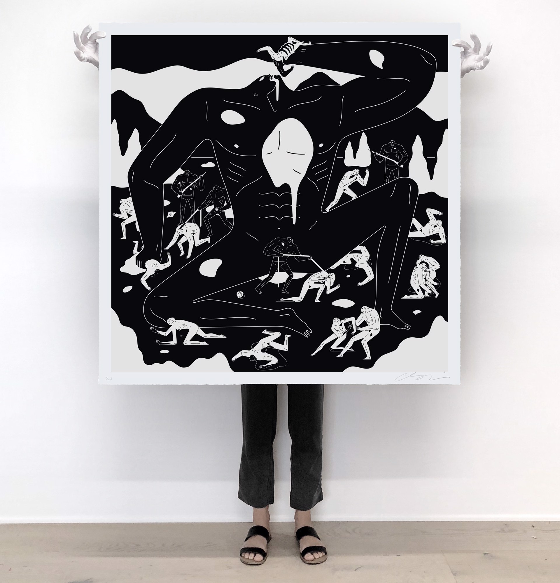 Punishment (Bone) (96/125) by Cleon Peterson