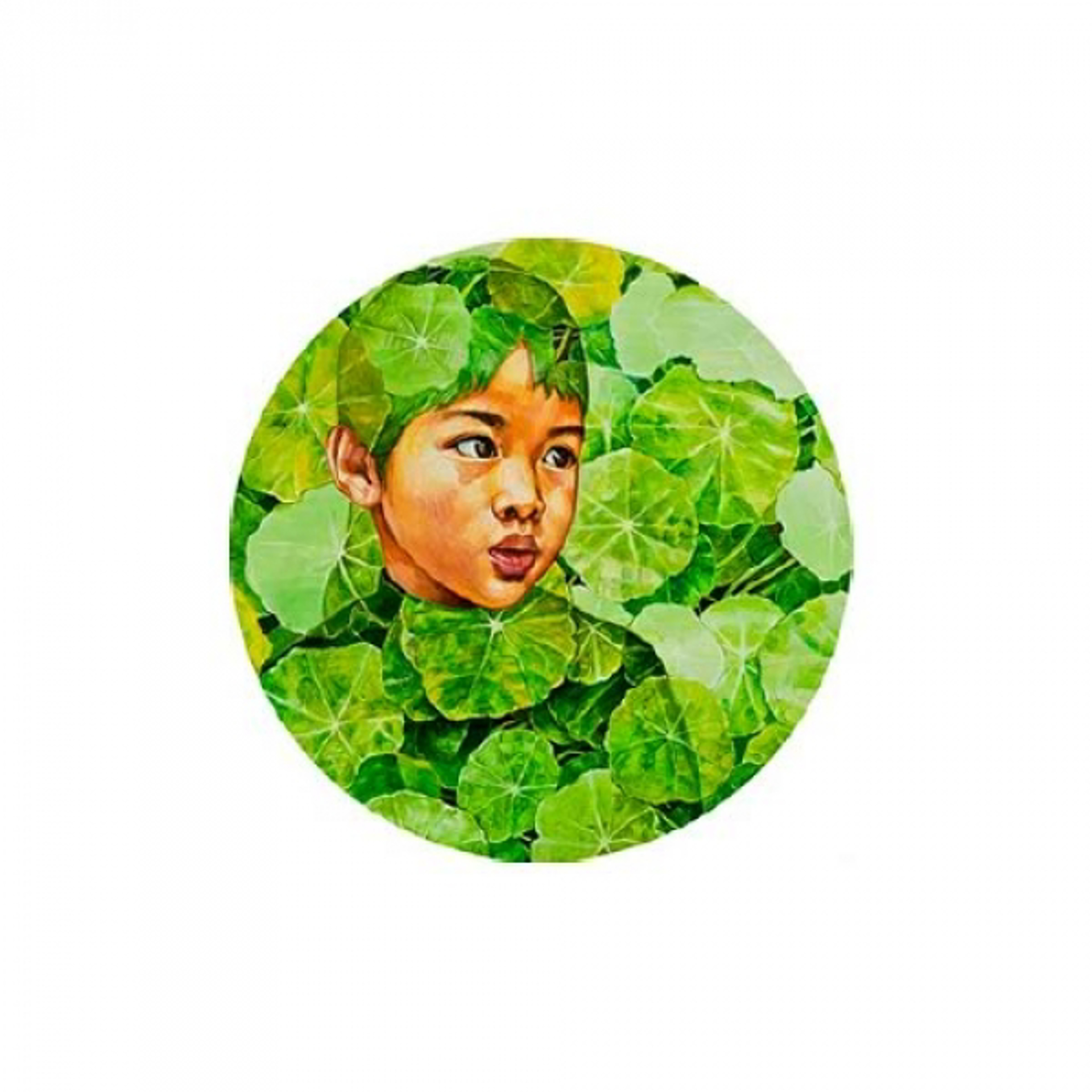 Lily Pad Child by Mee Shim