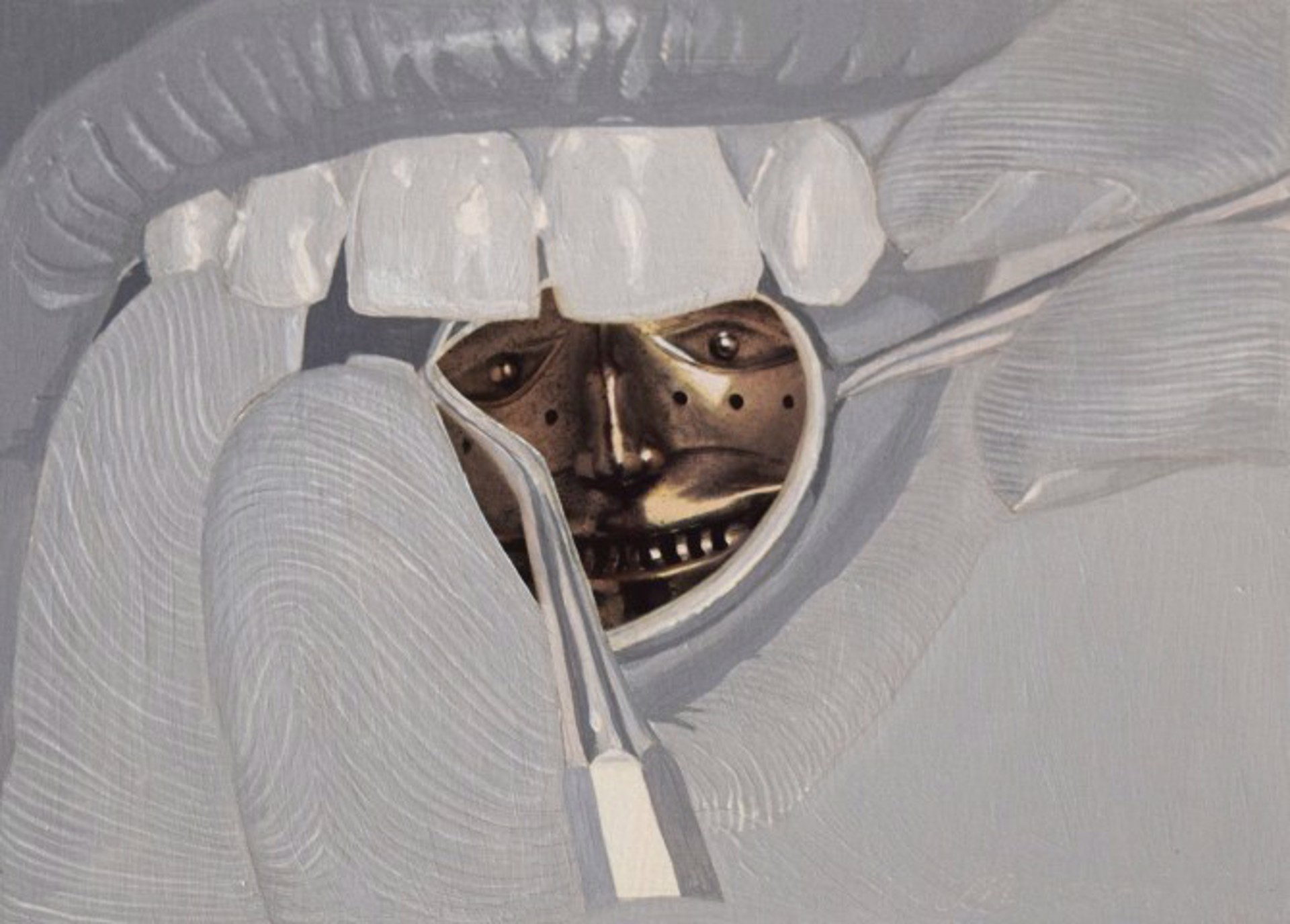 Dental Mirror by Robert Morris
