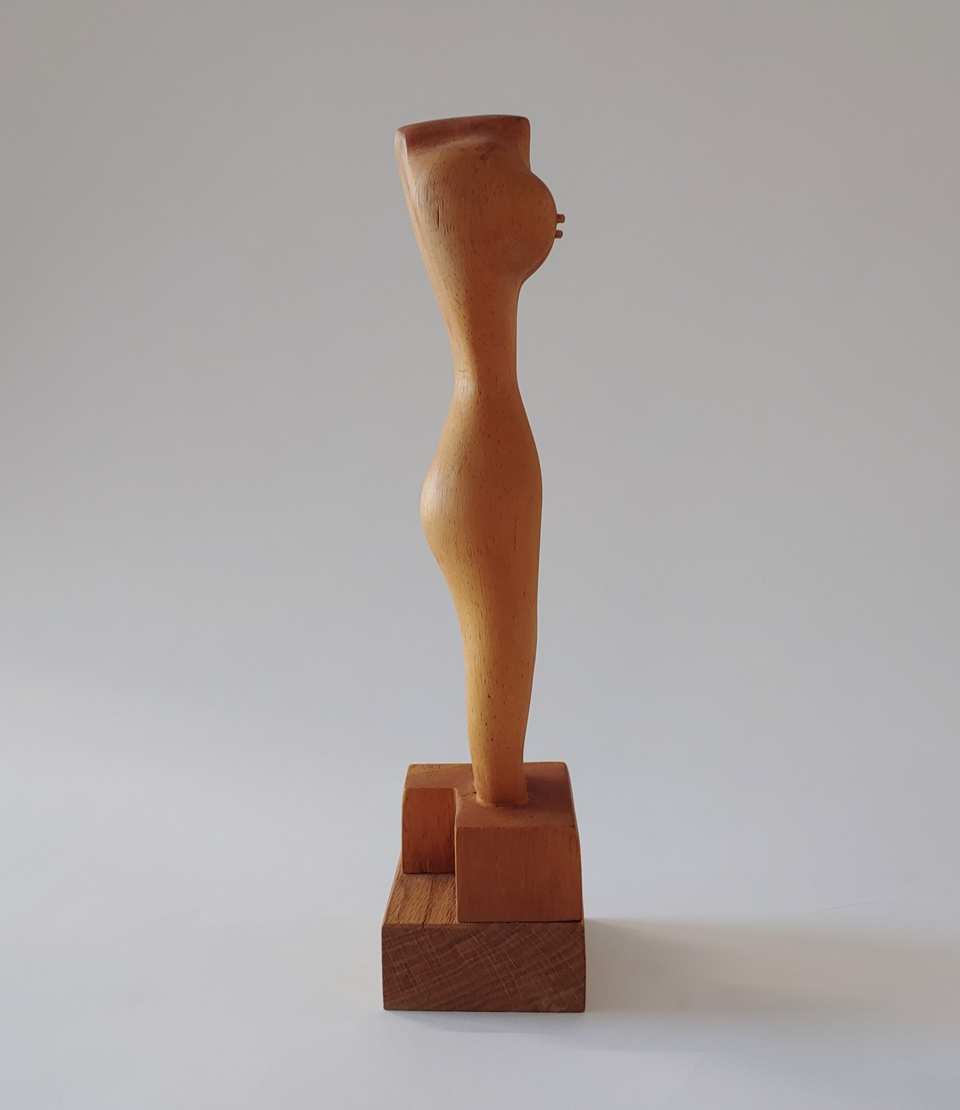 Venus - Wood Sculpture by David Amdur