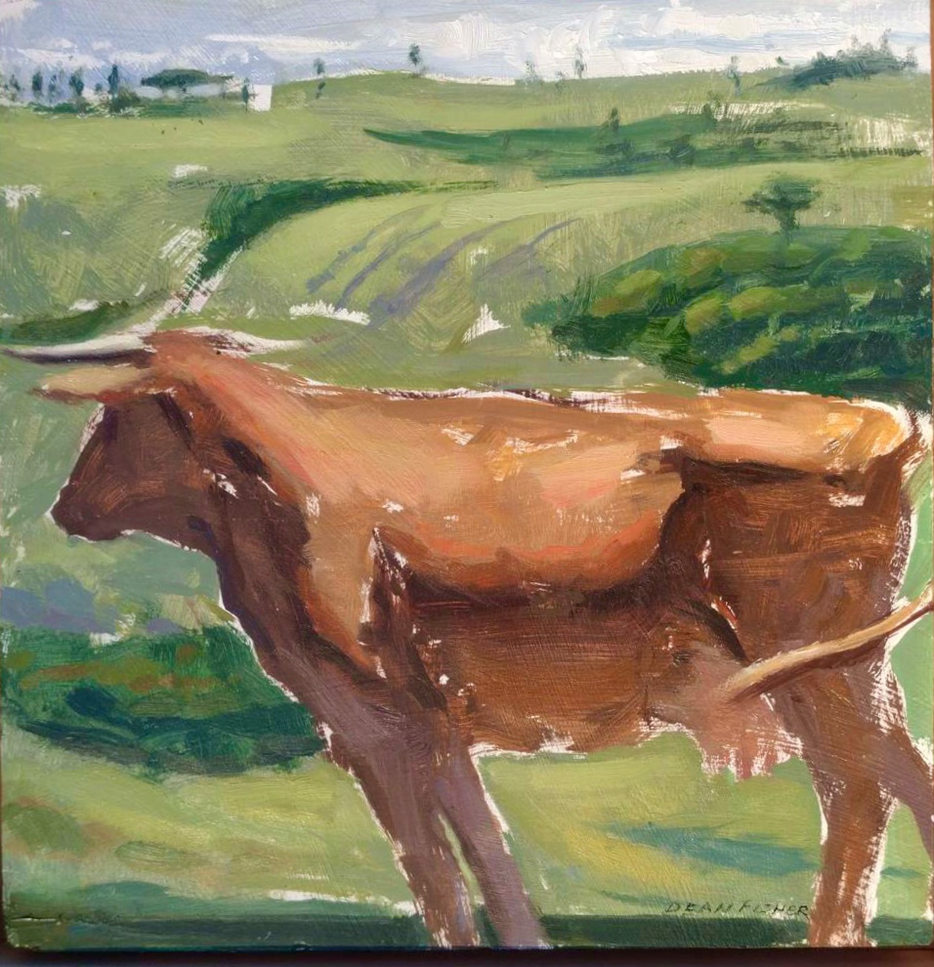 Tuscan Cow by Dean Fisher