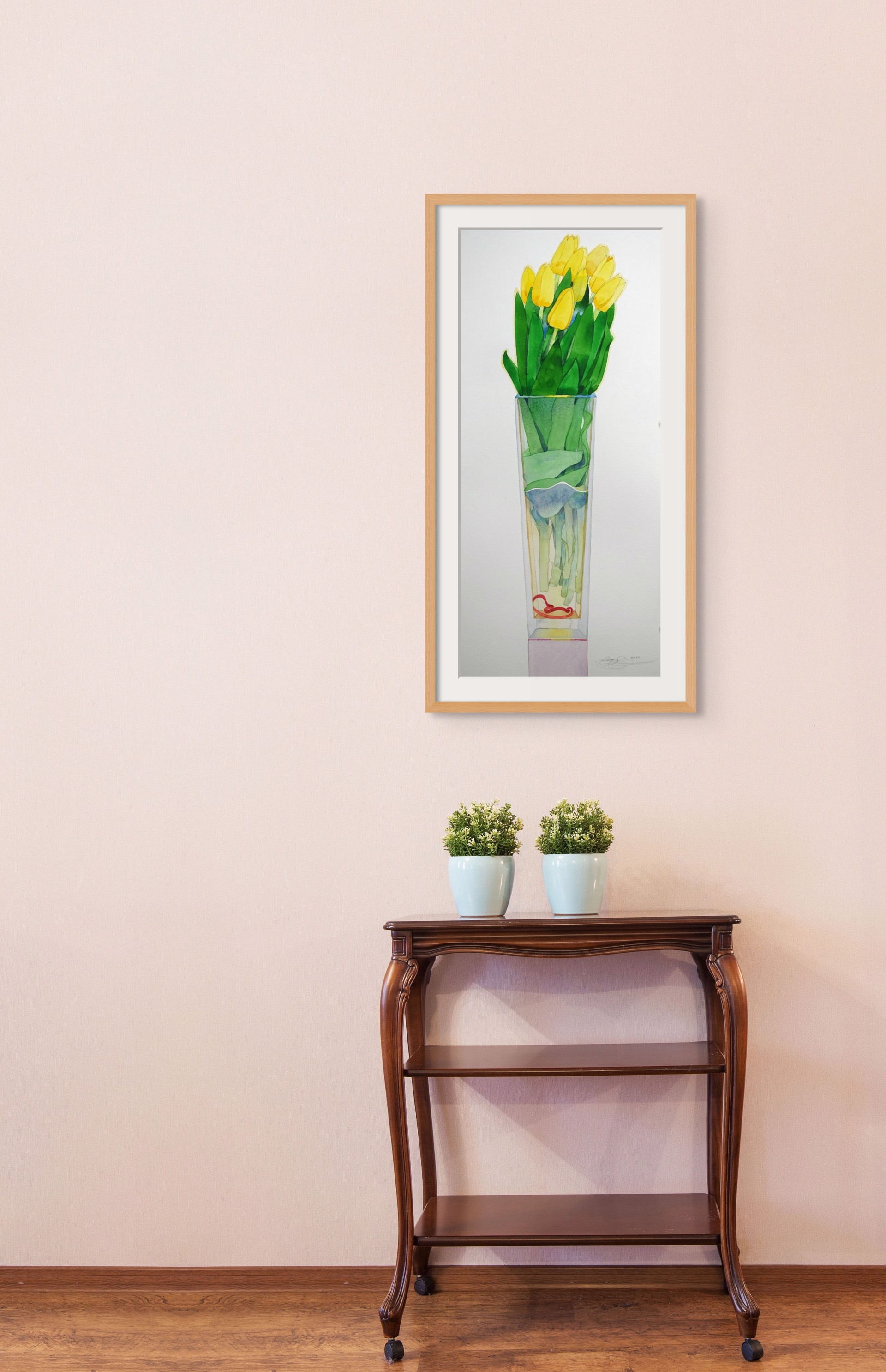 Yellow Tulips by Gary Bukovnik