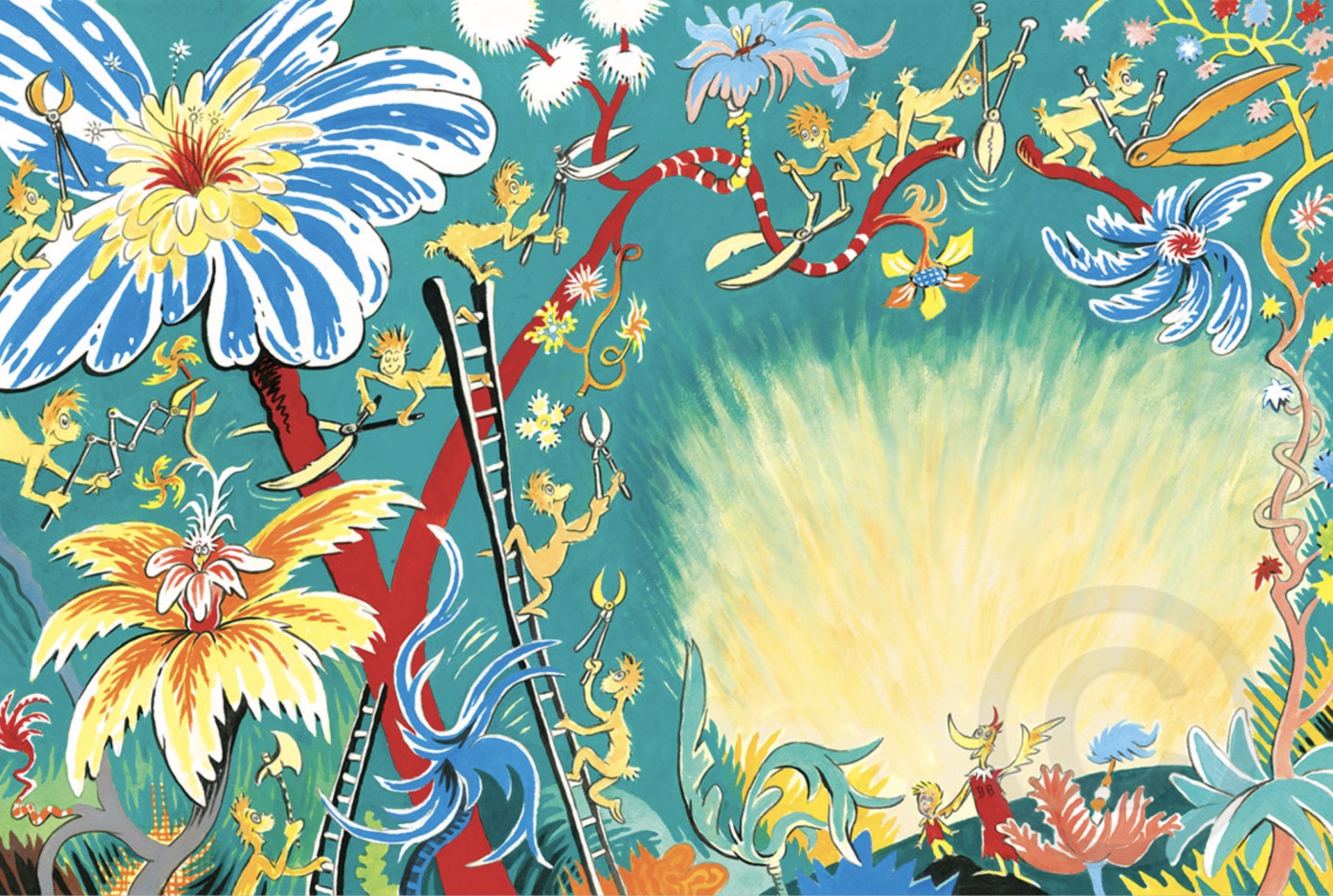 A PLETHORA OF FLOWERS by Dr. Seuss