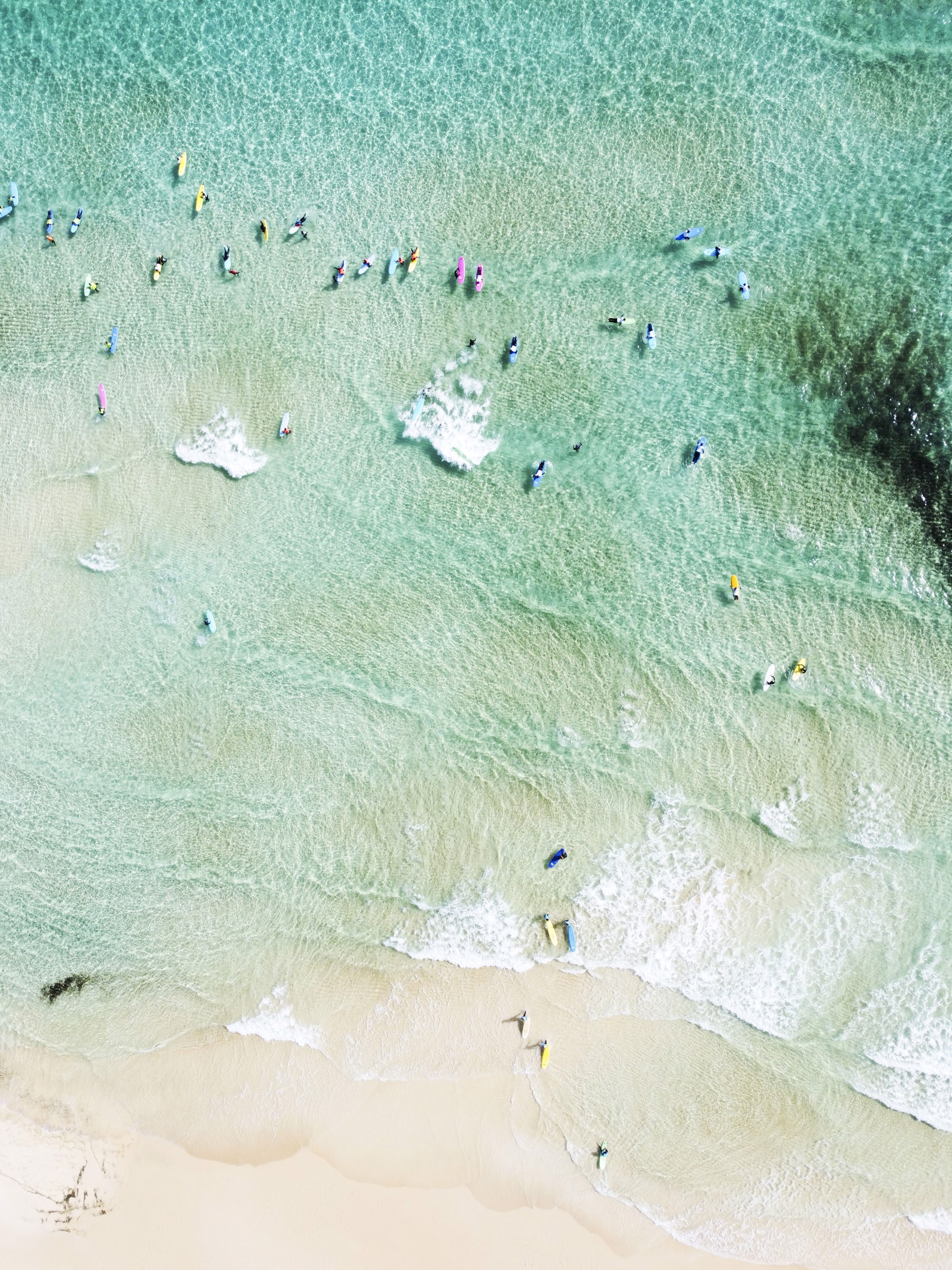 Surfer #6- Multiple Sizes Available Upon Request- Aerial Scapes Edition of 5 by Raffaele Ferrari