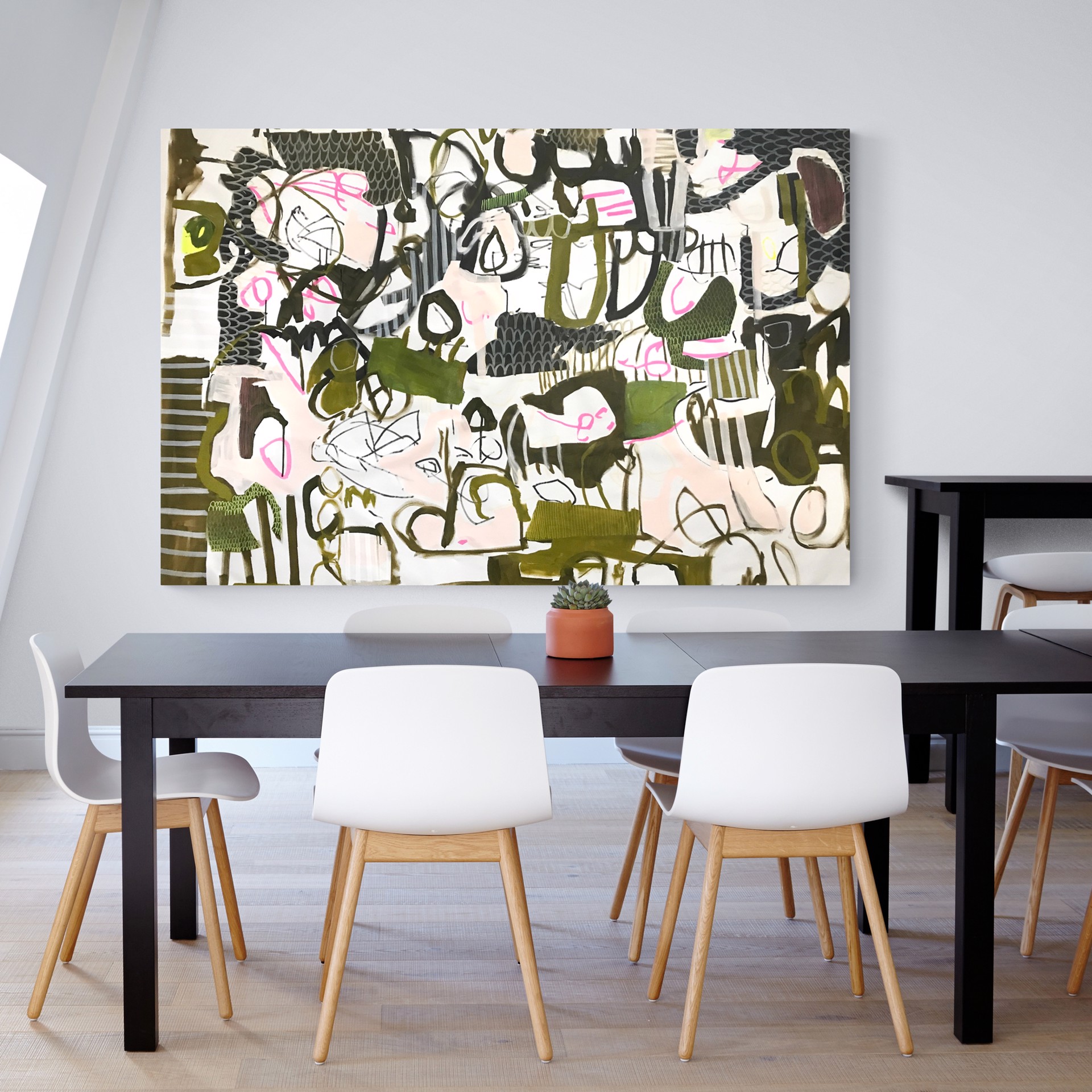 Green Leaves by Rachael Van Dyke