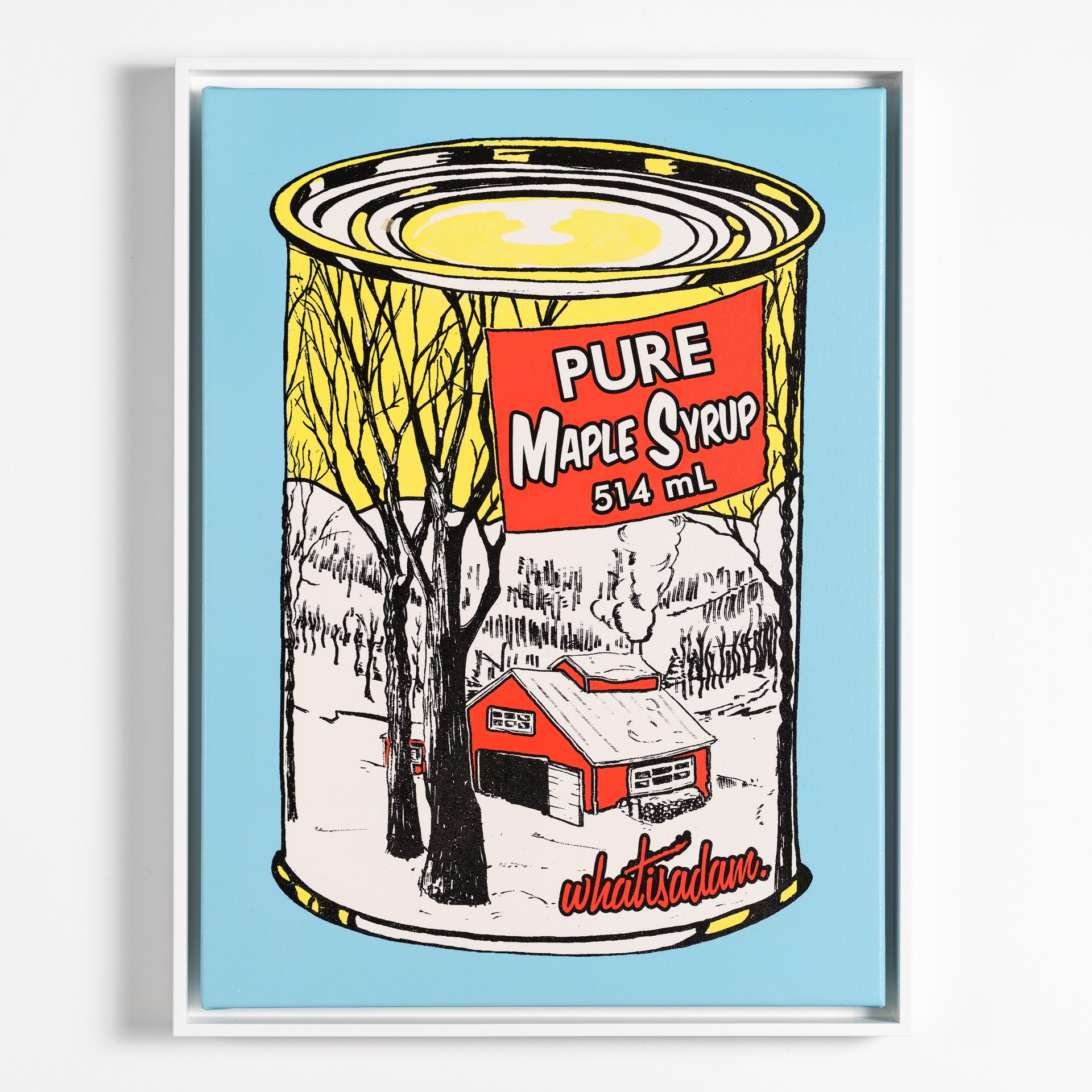 Maple Syrup (Blue/Yellow) by Whatisadam