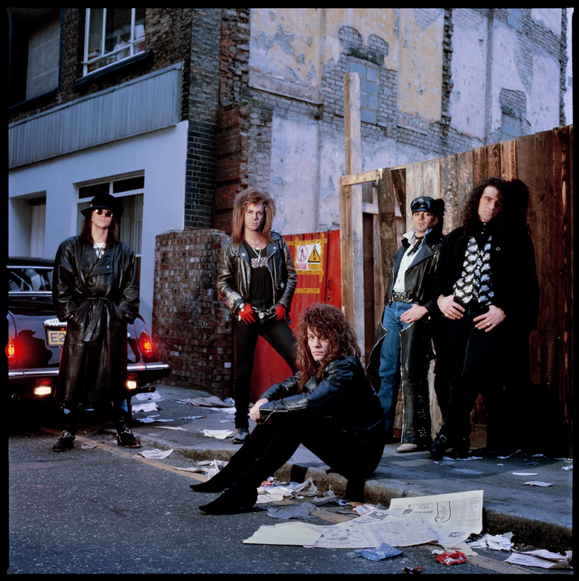 88215 Bon Jovi Band In the Alley Color by Timothy White