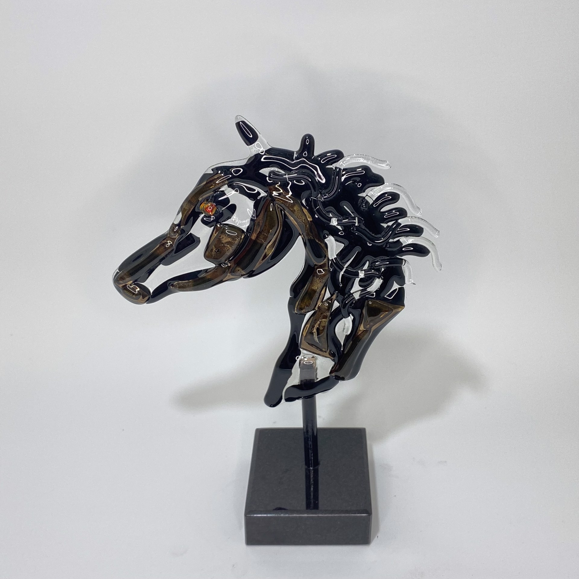 24k Gold Horse by Martin Halvorson