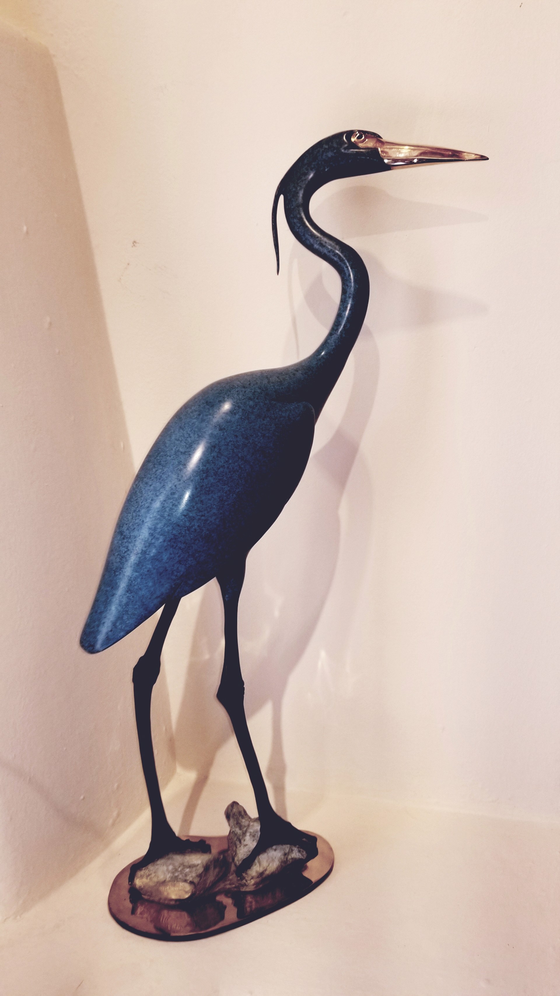 Blue Heron by Brian Arthur (1935-2022)