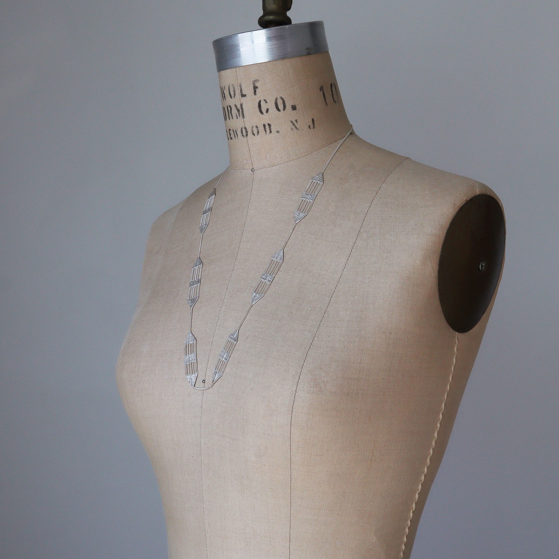 Shuttle Necklace by Hannah Keefe