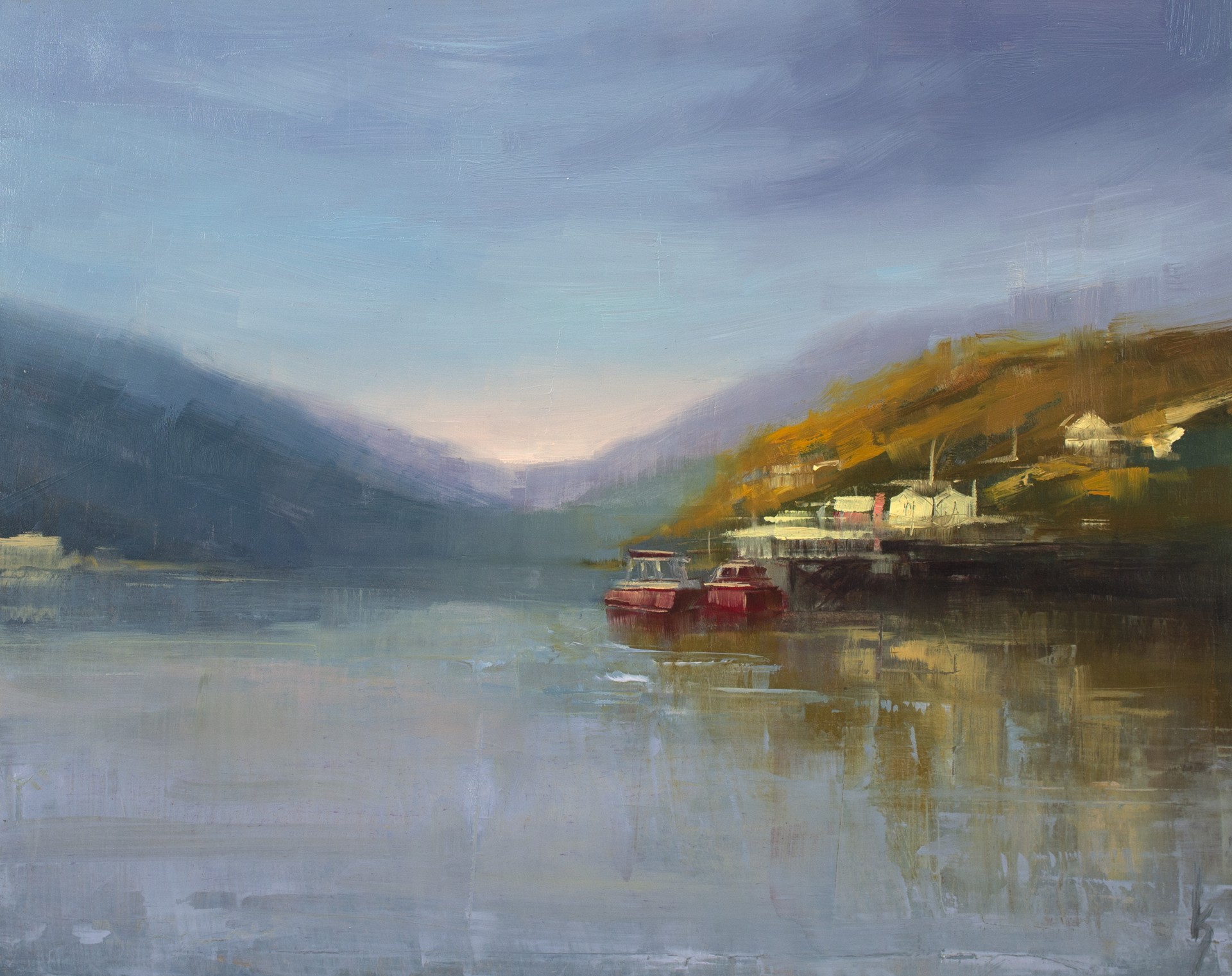The Fishing Village by Kirsten Savage
