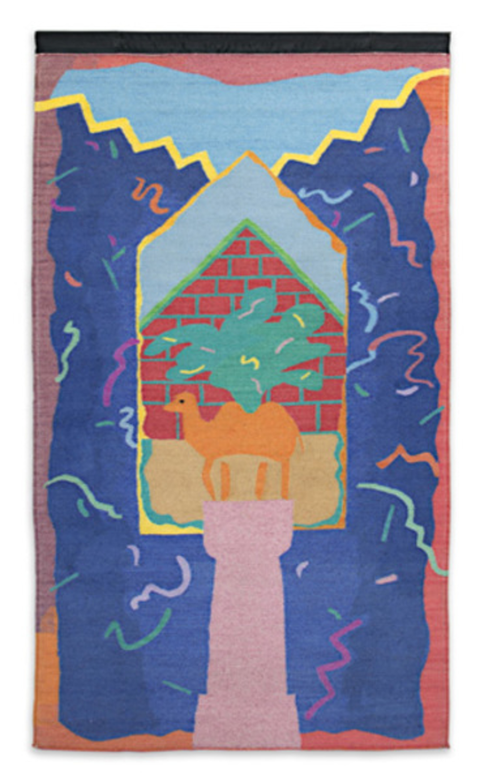 Egyptian Prayer Rug by Joan Ward Summers