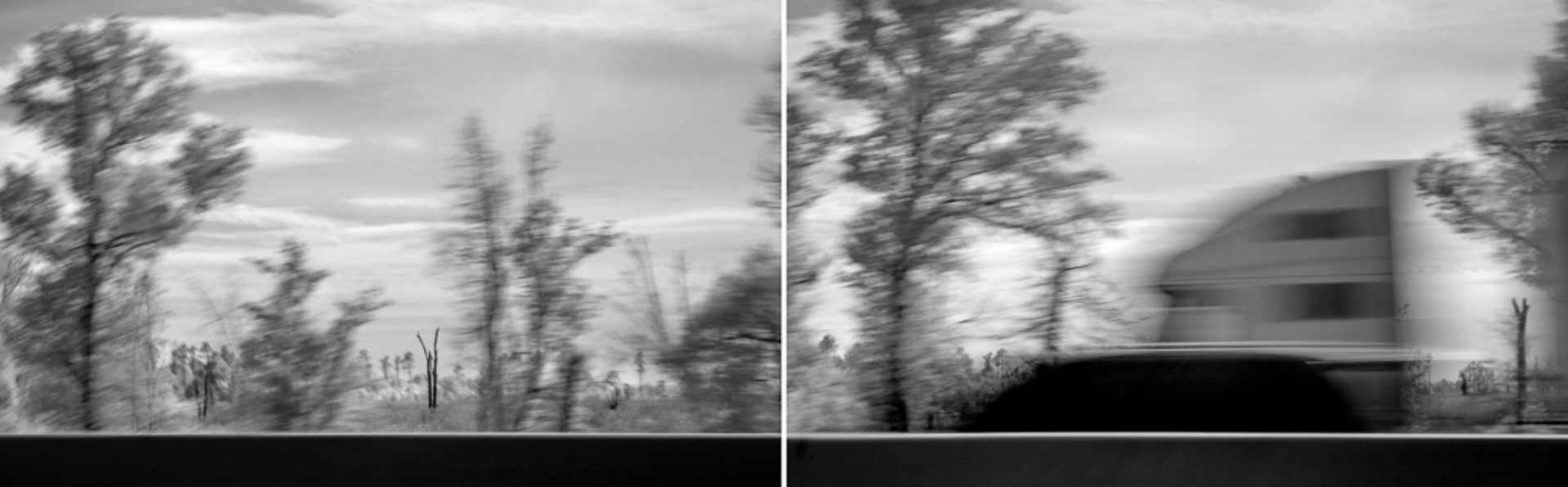 Causeway (diptych) by Beth Lilly