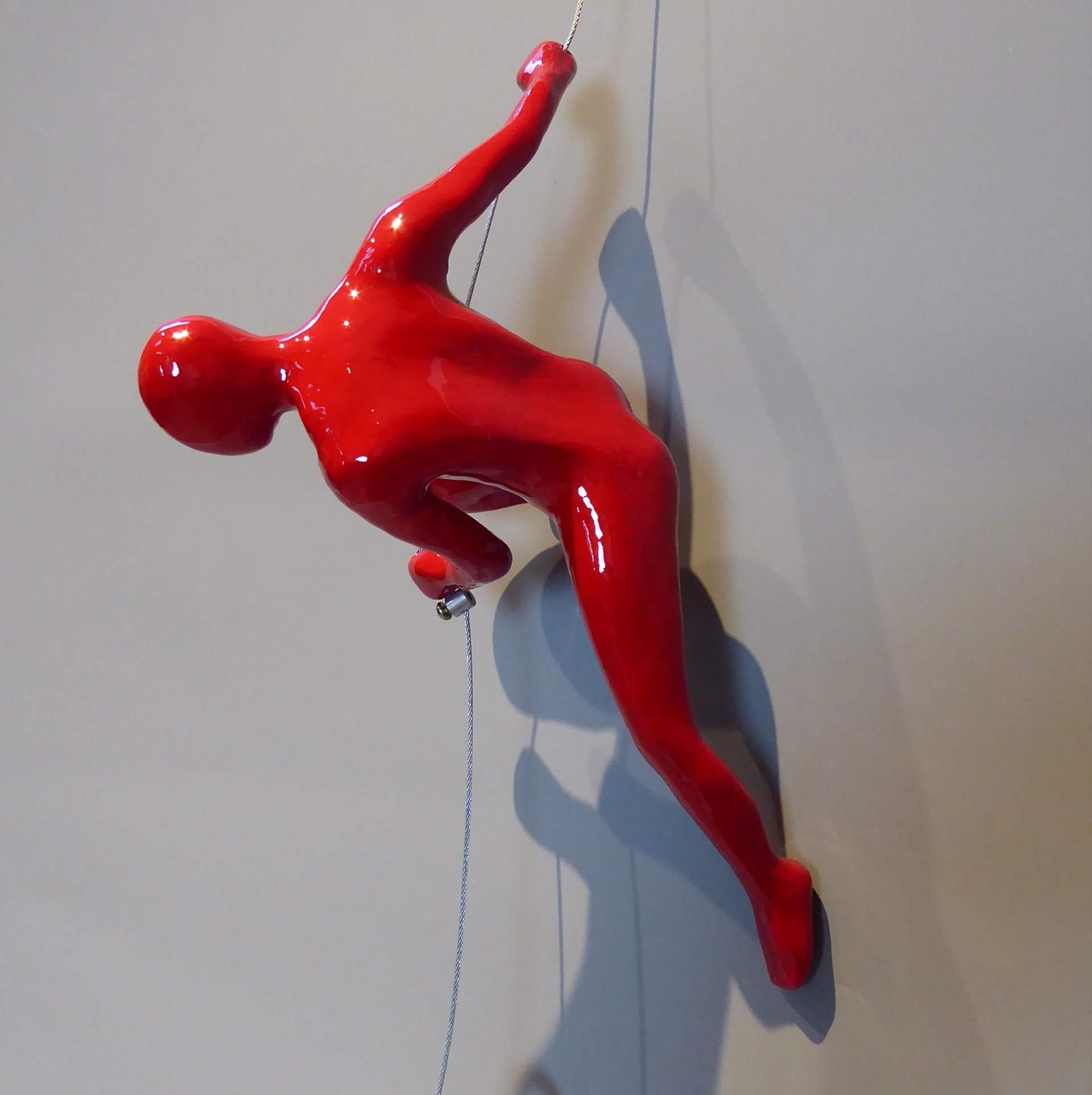 Male Climber 12-C ~ Position 12 (shown) color Red (shown) by Ancizar Marin