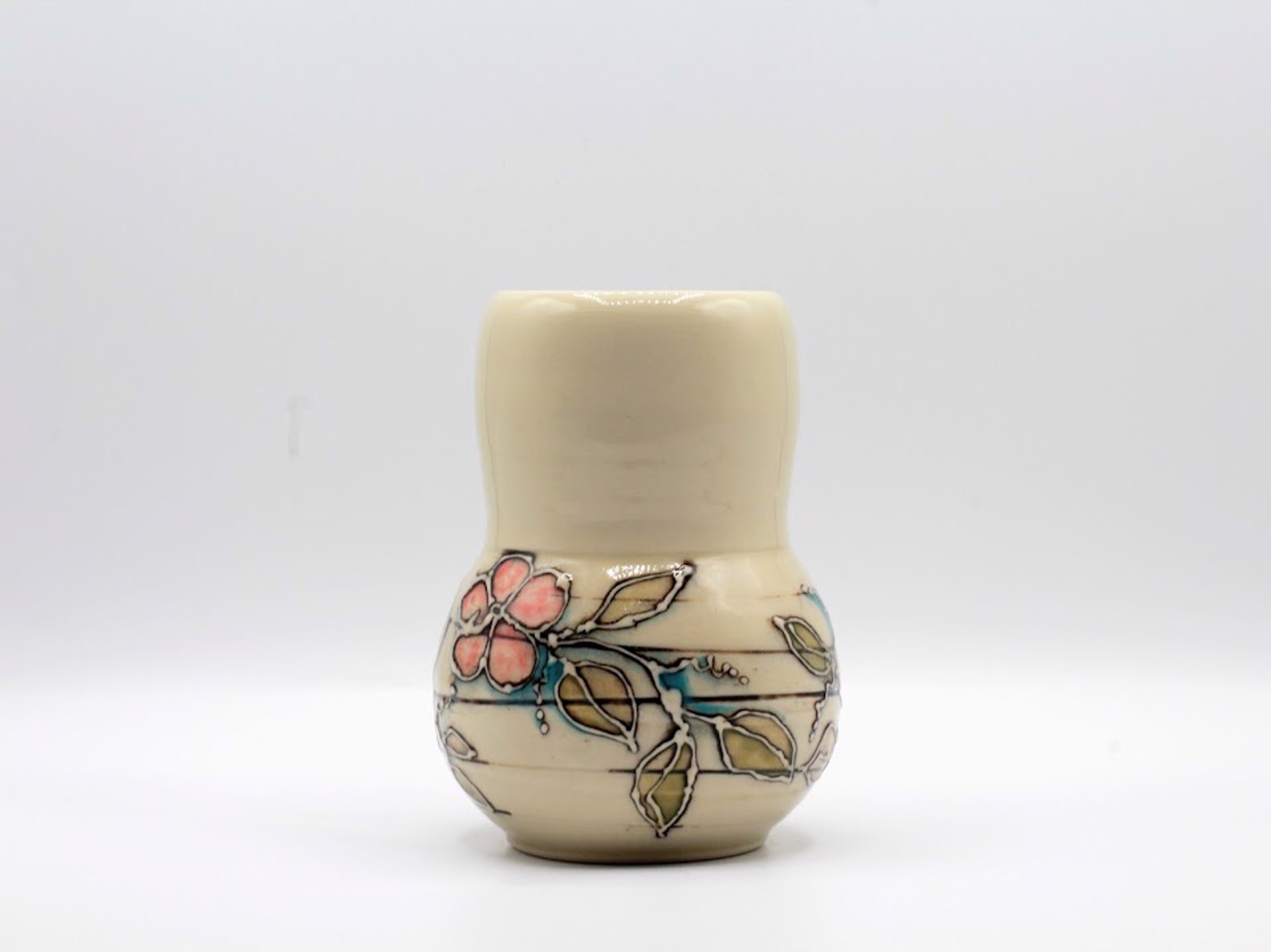 Pink Blossom Vase - Large by Kelly Price