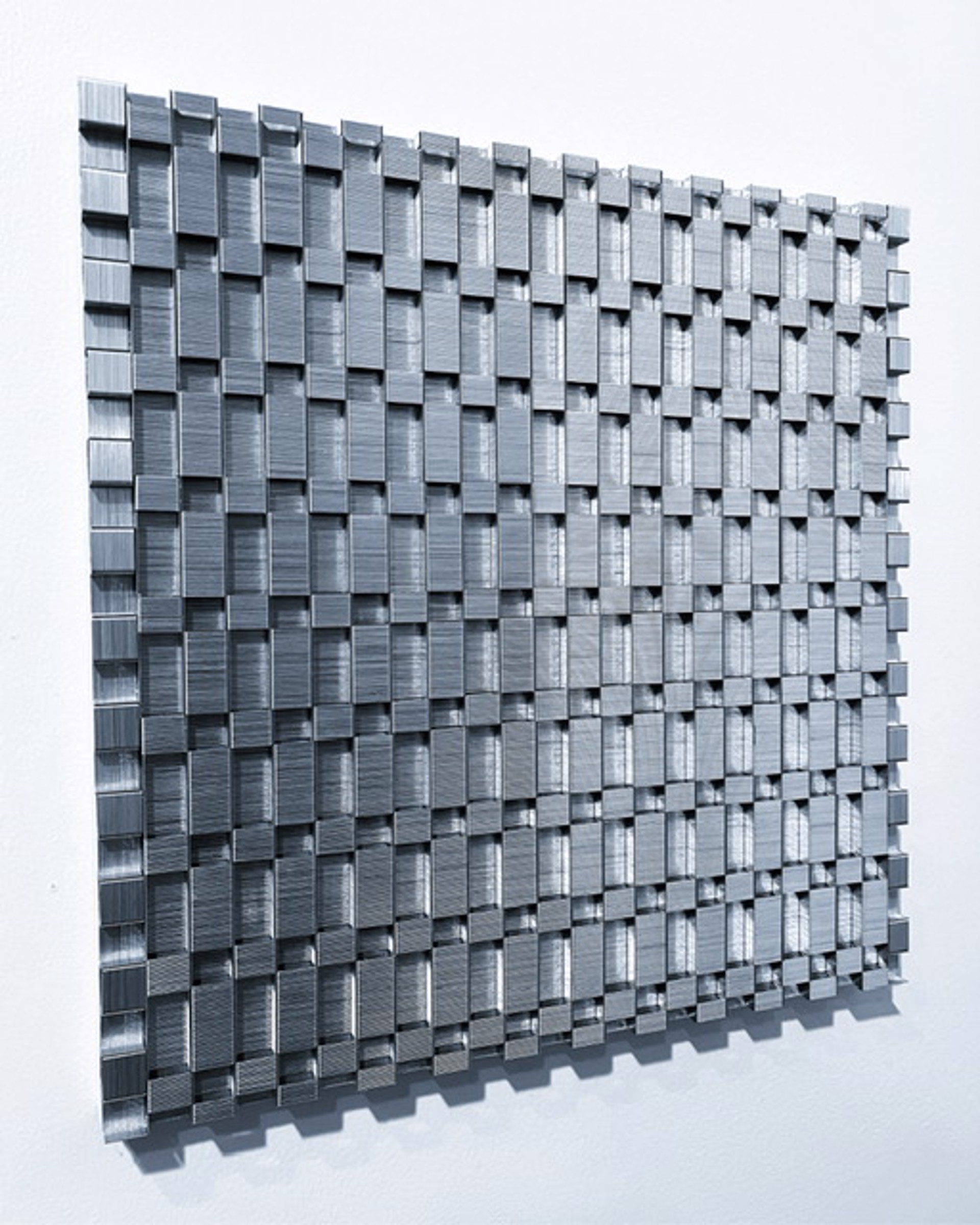 Checkerboard Variation 12x12 No. 1 by Evan Stoler