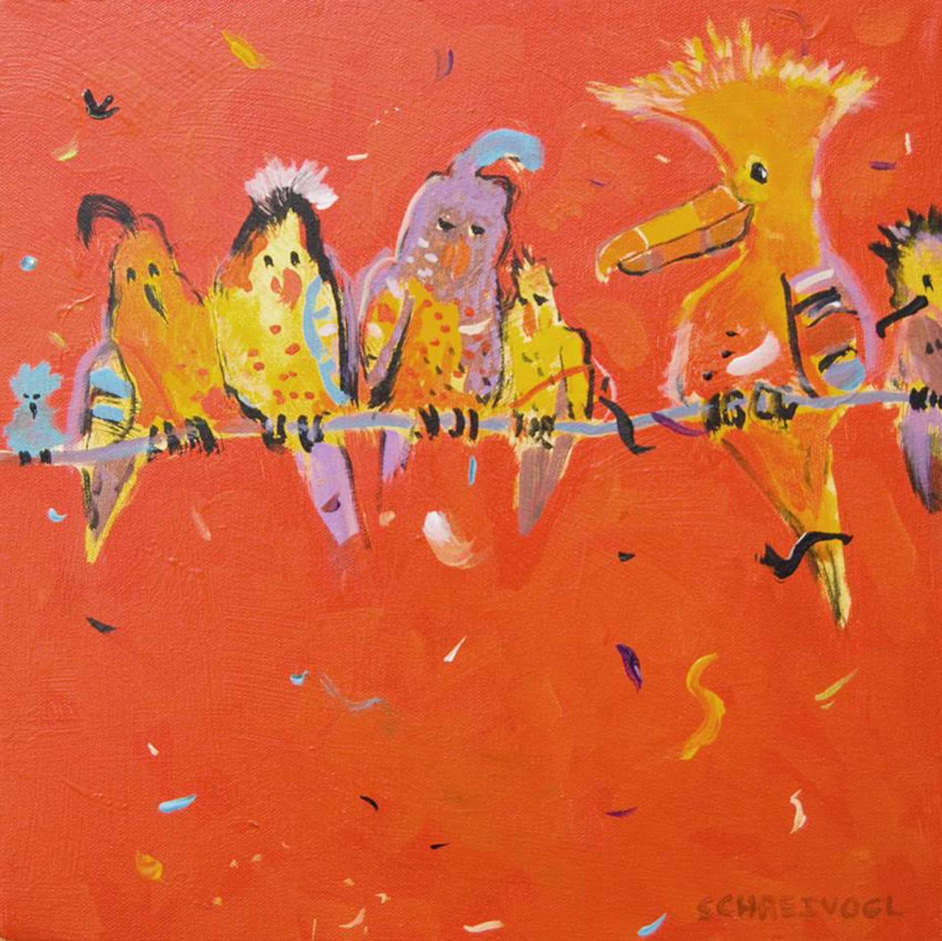 Songbirds by Anne Schreivogl