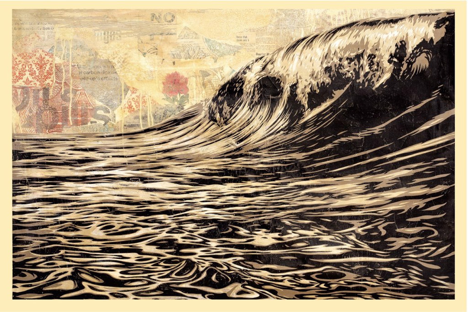 Dark Wave by Shepard Fairey