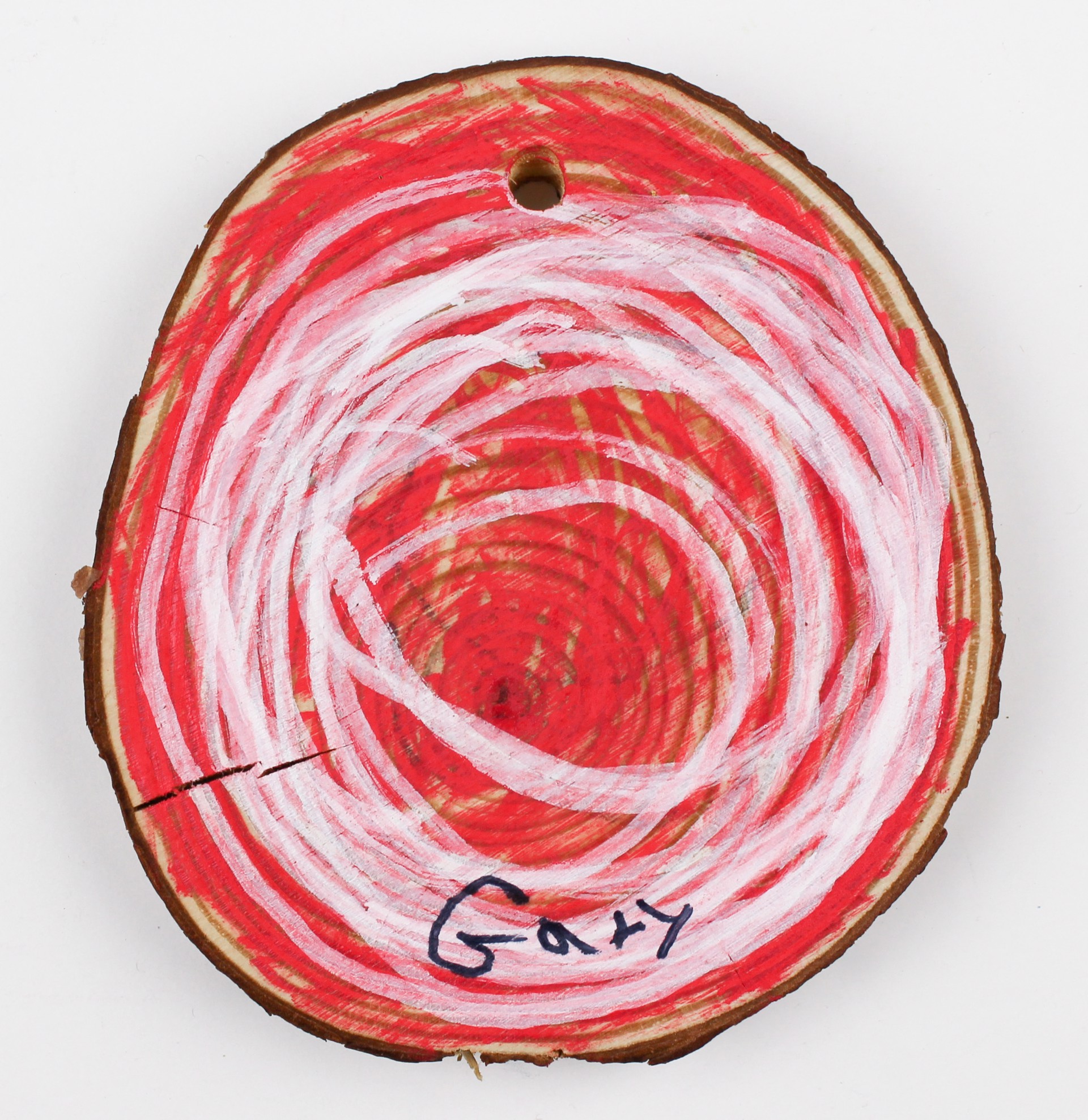 Christmas Ball Red (ornament) by Gary Murrell