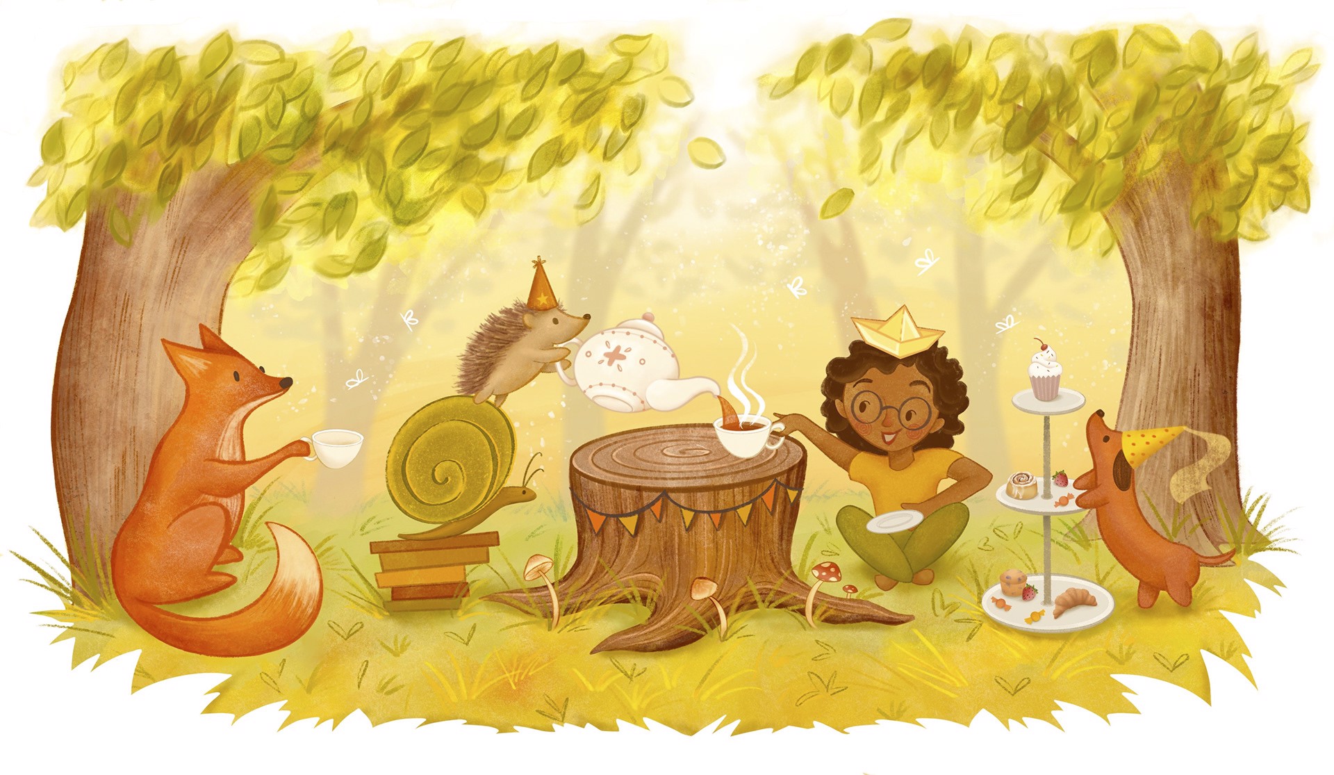Google Doodle for National Children's Day by Adrienne Krozack