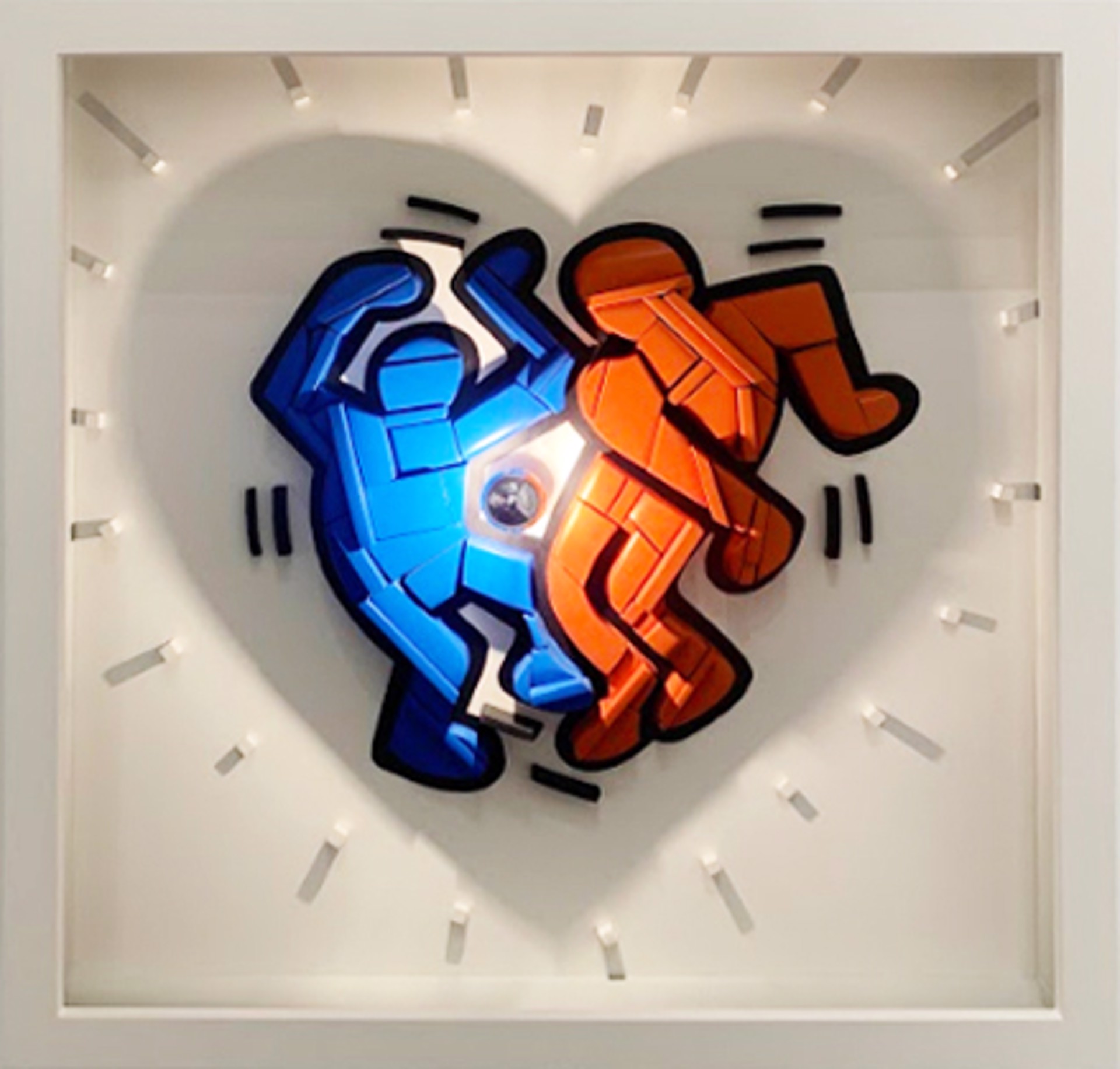 Buddy System III (Homage to Haring by J.P. Goncalves, Silhouette