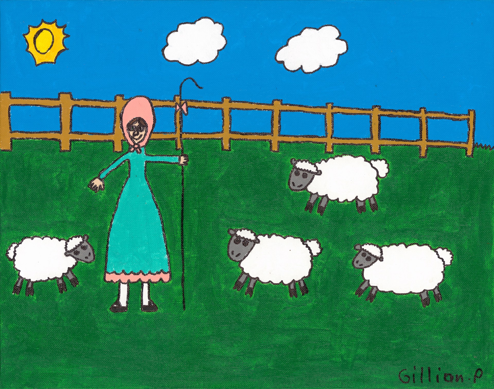 Little Bo Peep and Her Sheep by Gillian Patterson