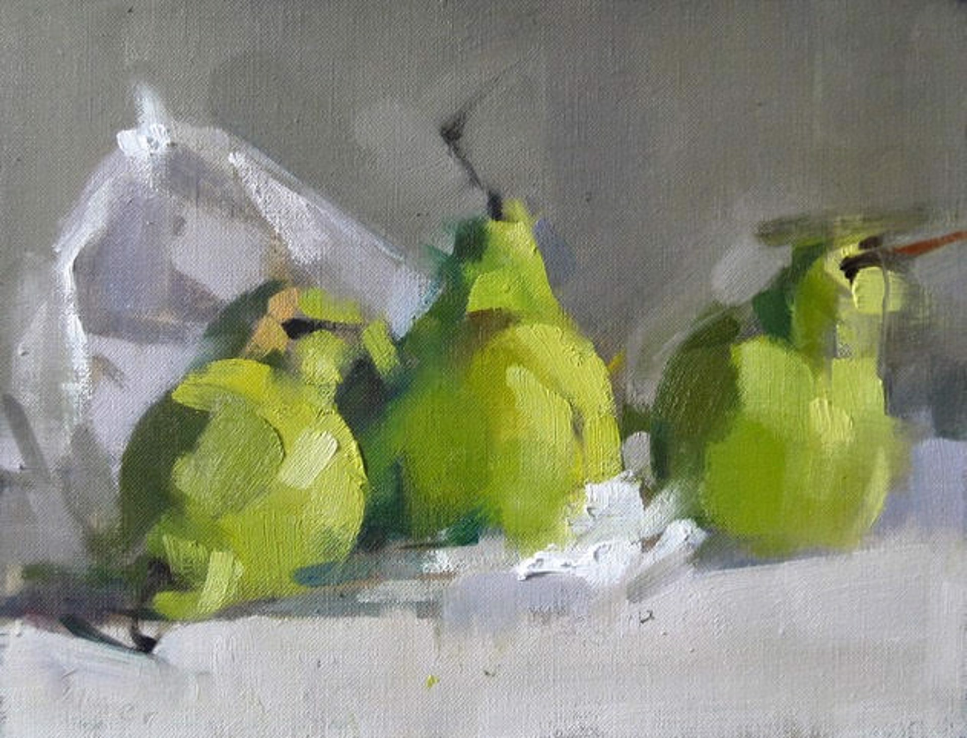 Green Pears by Maggie Siner