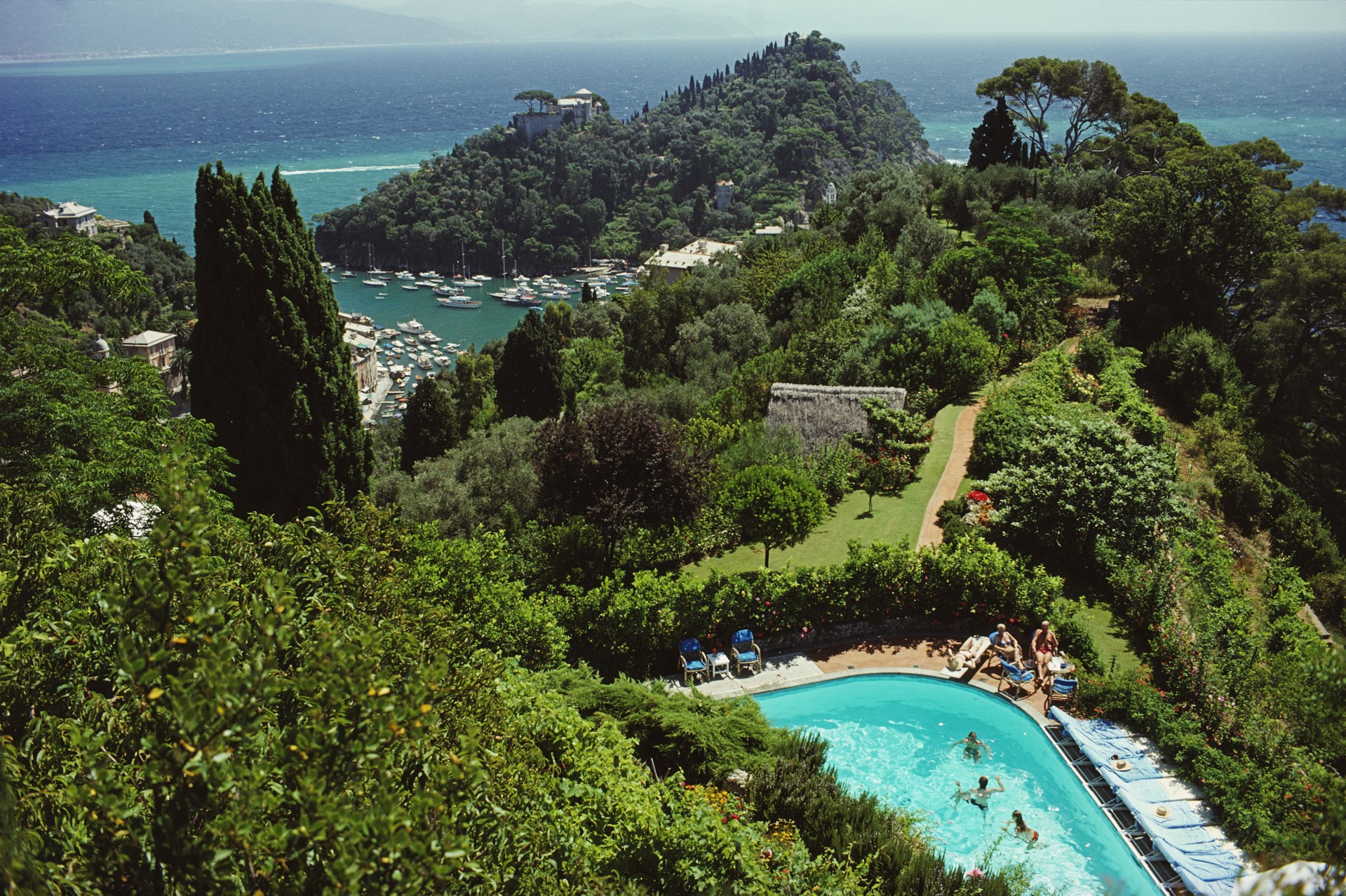 Portofino Villa by Slim Aarons