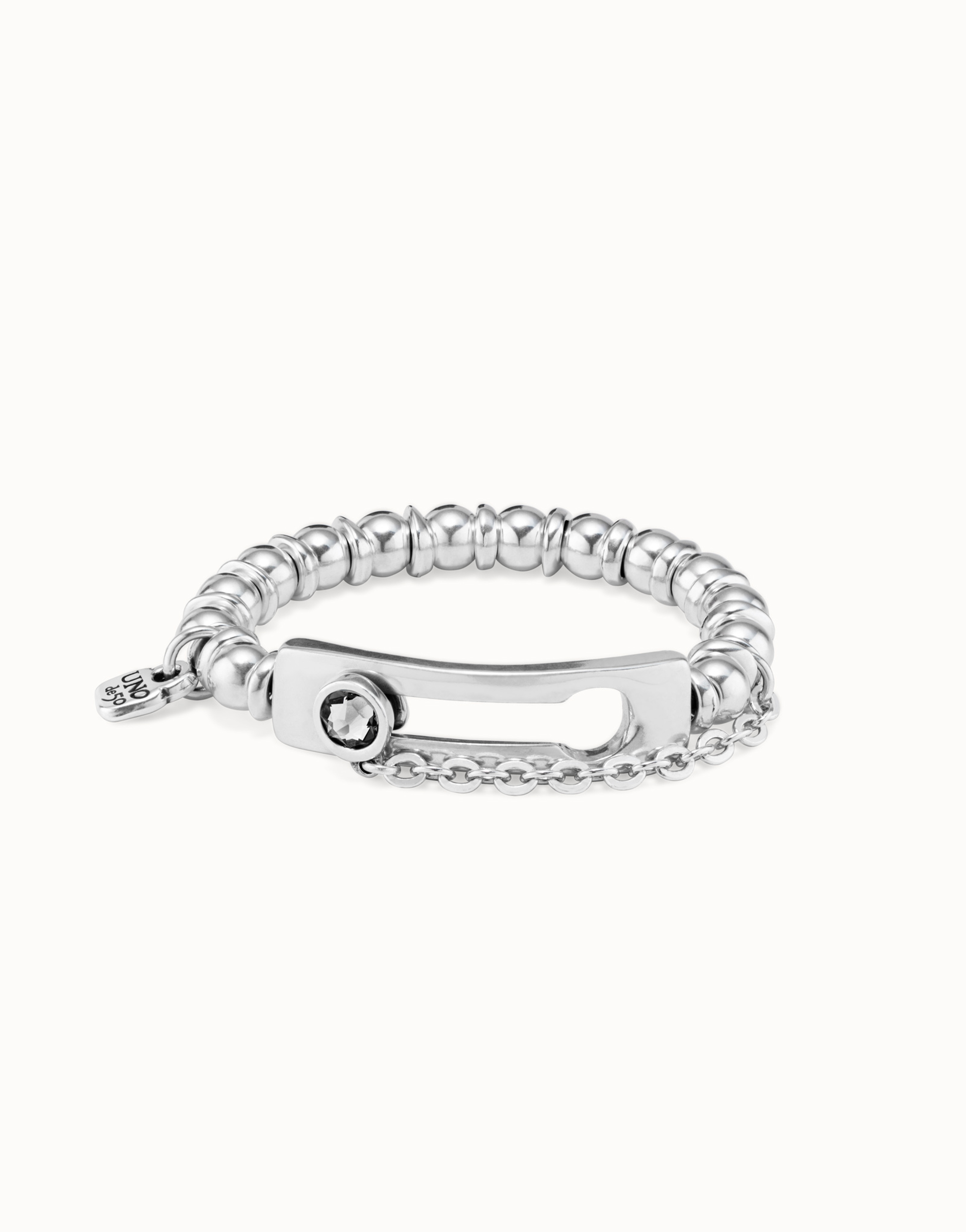 Empower Bracelet with Unode50 Charm and Crystal by UNO DE 50