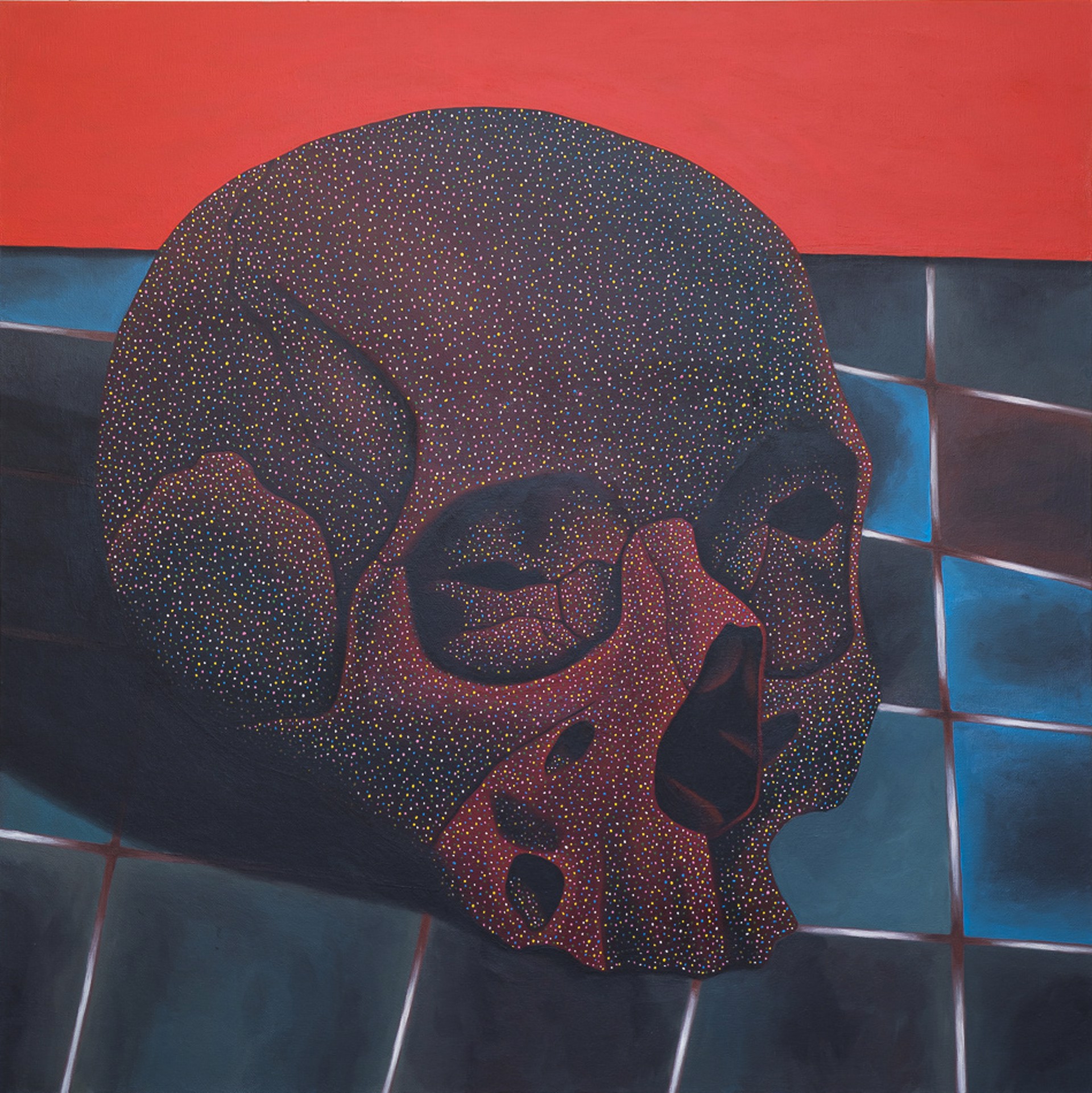 Dotted Skull I by Jaylen Pigford