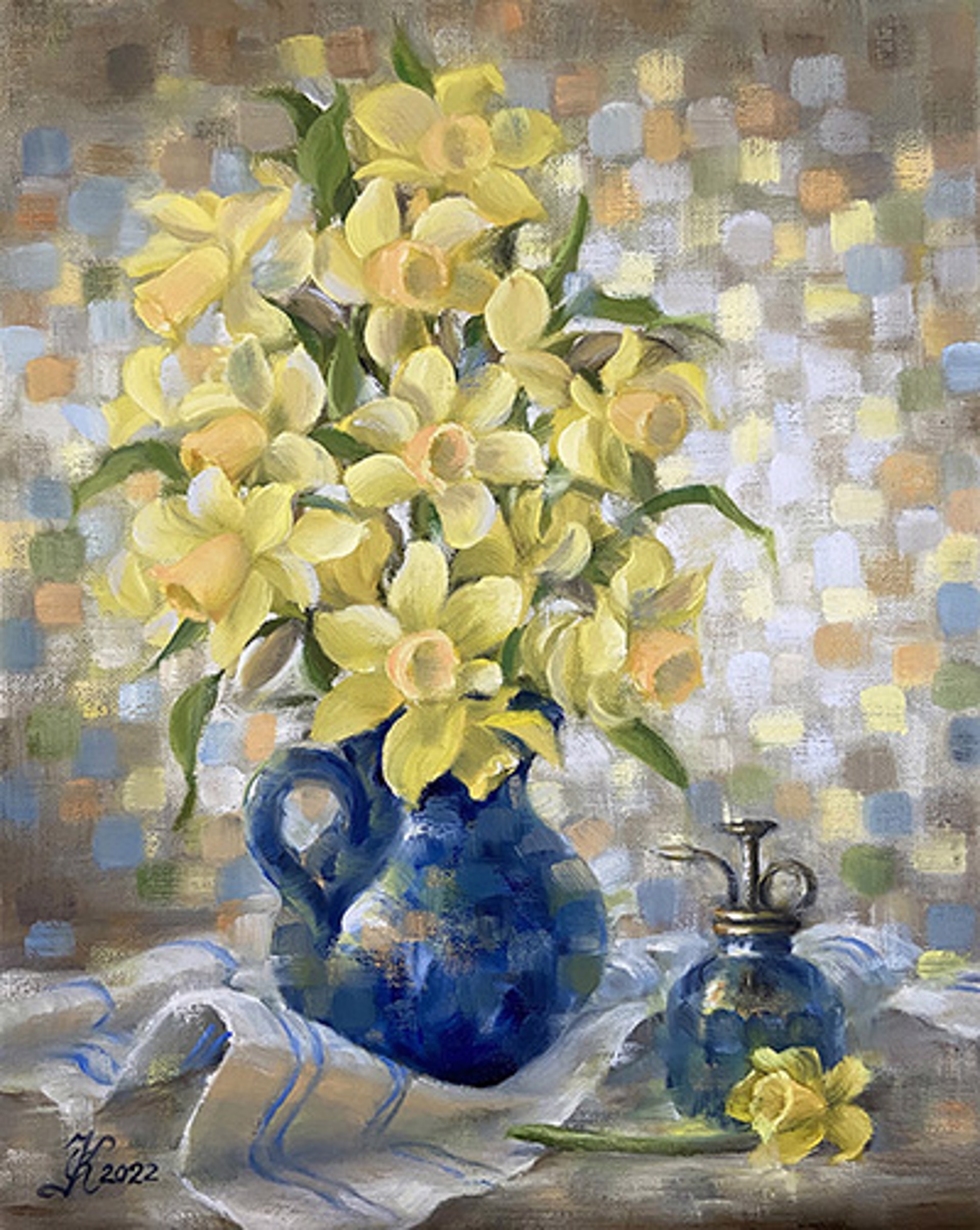 Daffodils by Olga Karpeisky