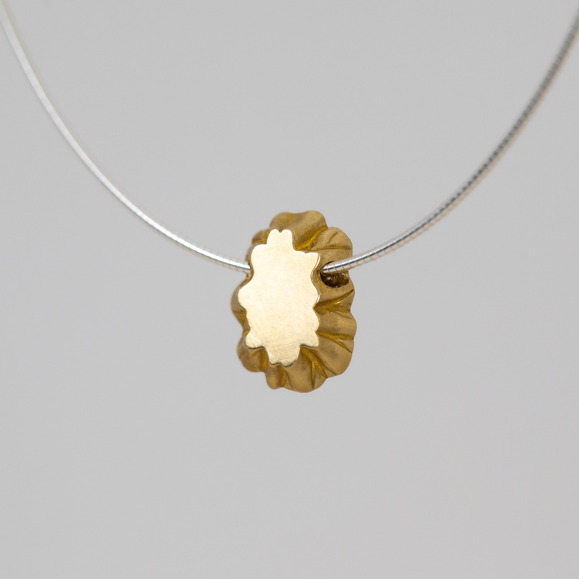 Mesa Pendant - Bronze / No Stone by Clementine & Co. Jewelry