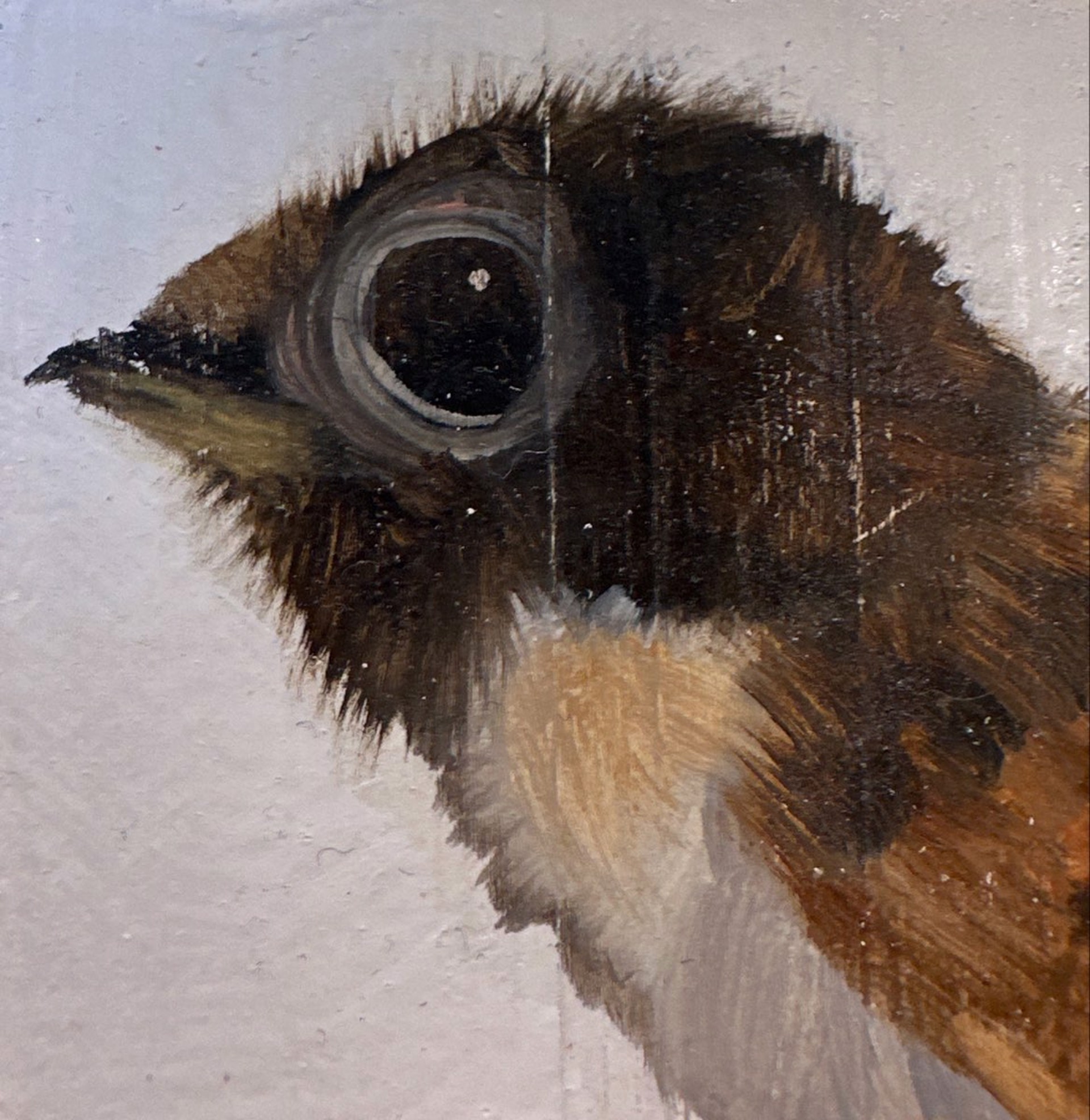 Bird Block (dark brown) by Diane Kilgore Condon