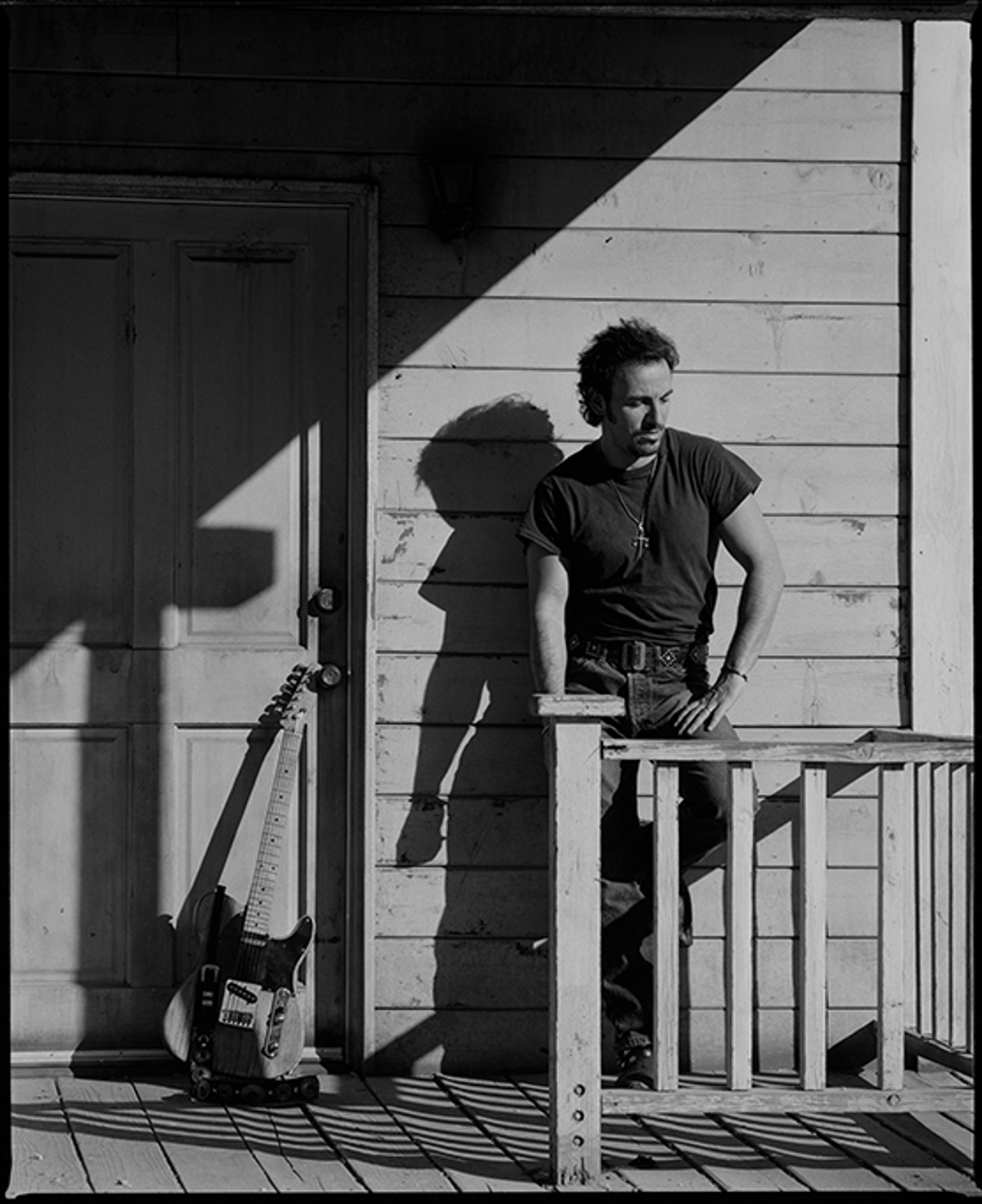 91152 Bruce Springsteen Against the House F8 BW by Timothy White