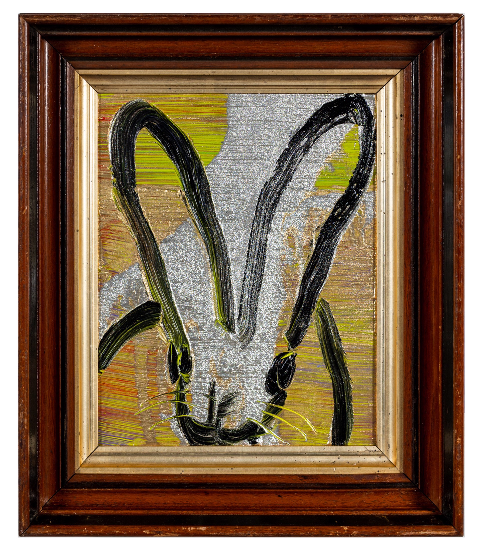 Hunt Slonem Art For Sale -Hunt Slonem Tanya, 2022 Oil on wood10 x 8 in 