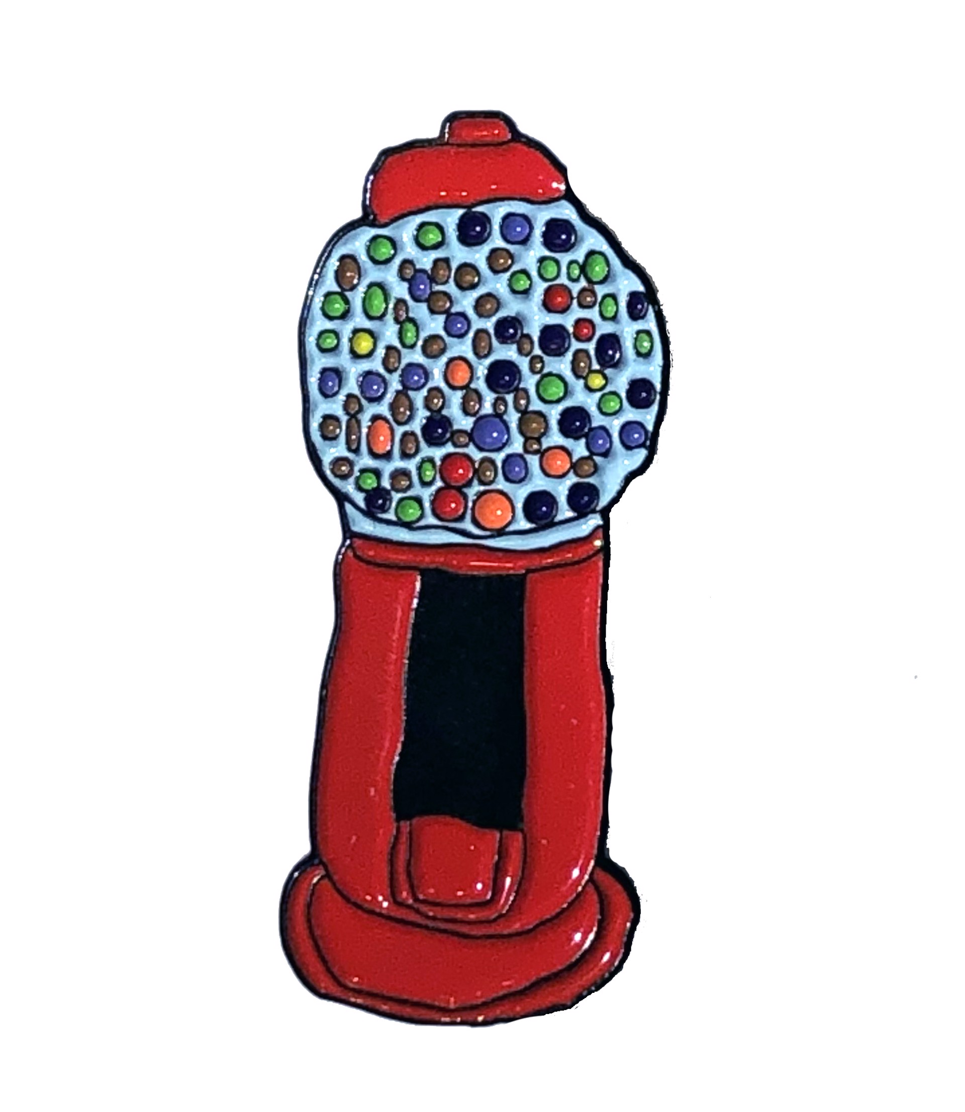 Enamel Pin (Gumball Machine by Imani Turner) by Art Enables Merchandise