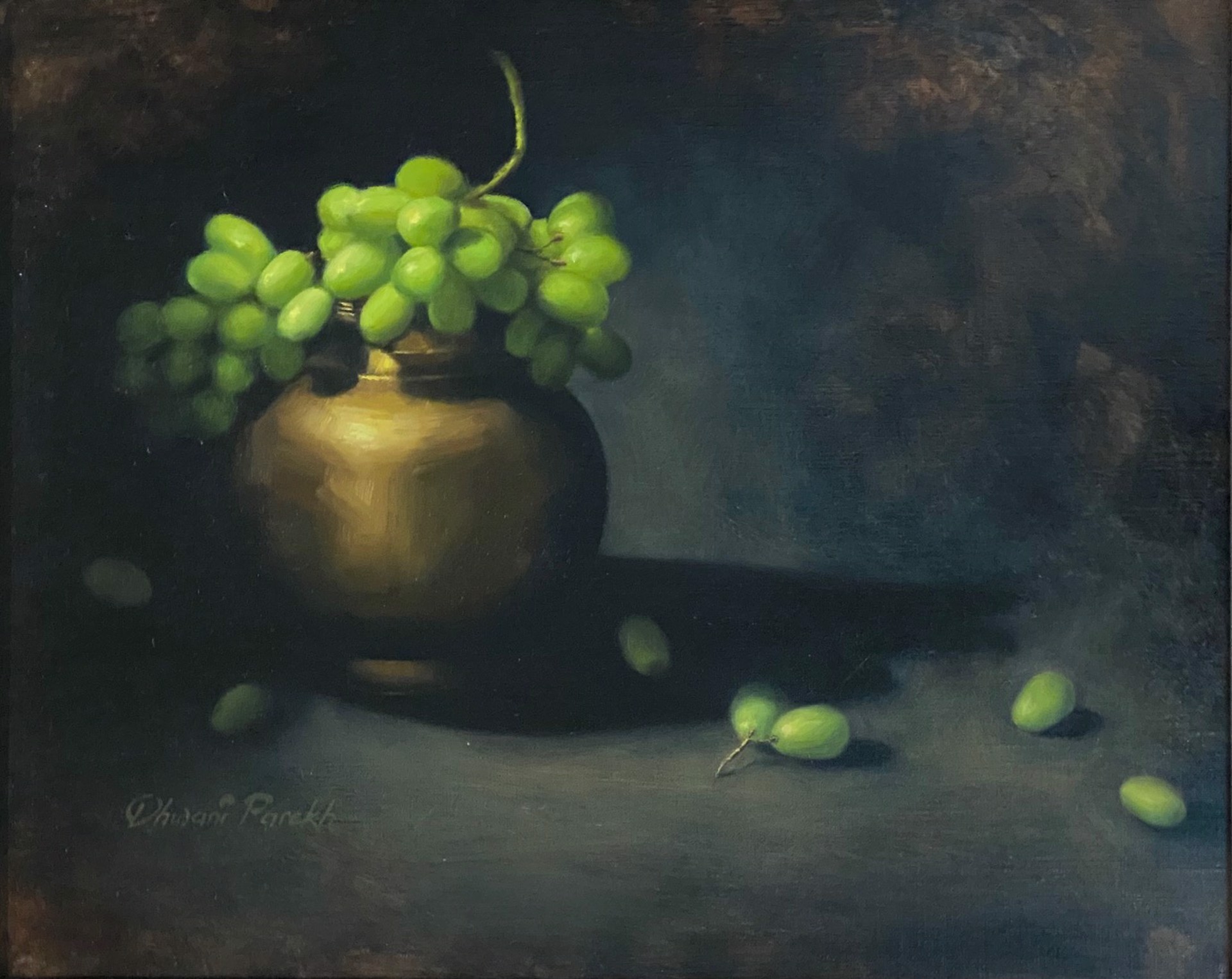 Brass and Grapes by Dhwani Parekh