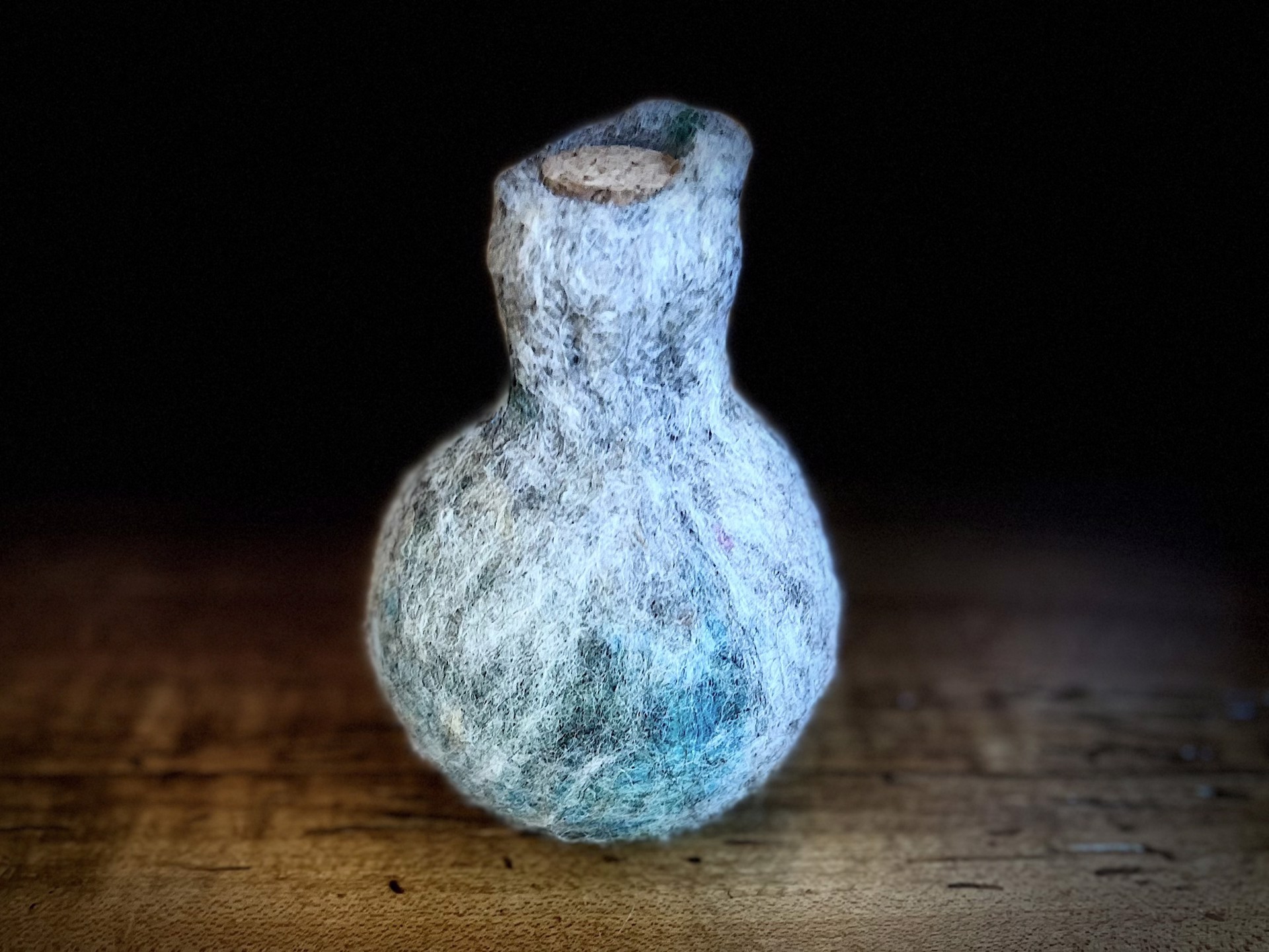 Short Round Vase by Barb Ottum