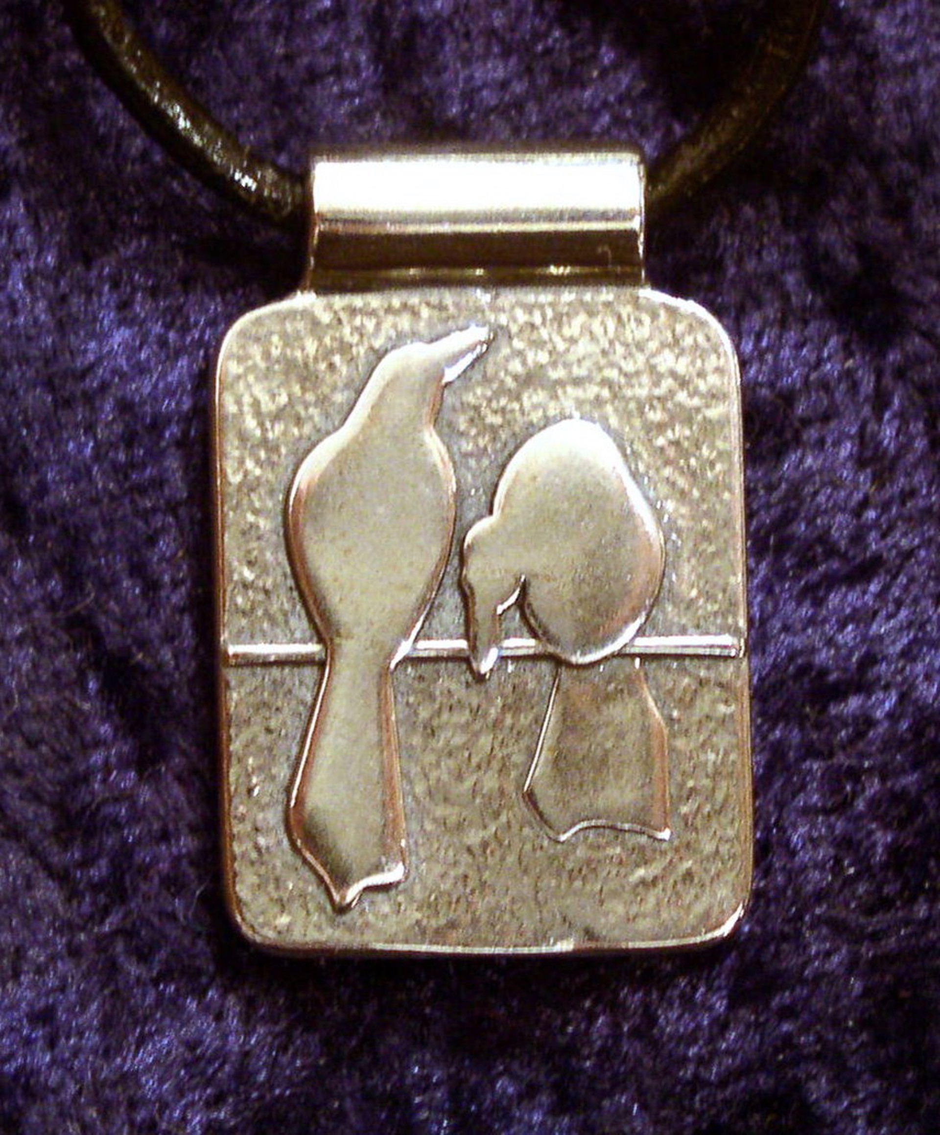 High Wire / Pictograph Pendant by Robert Rogers
