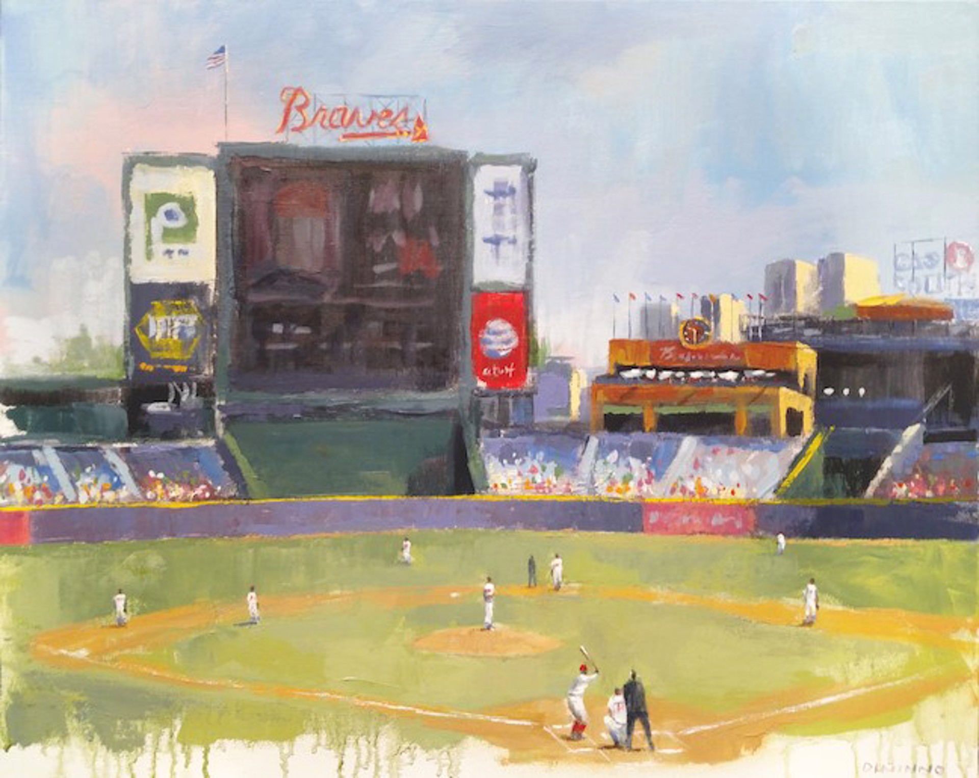 Turner Field (Home of the Braves) by Steve Dininno